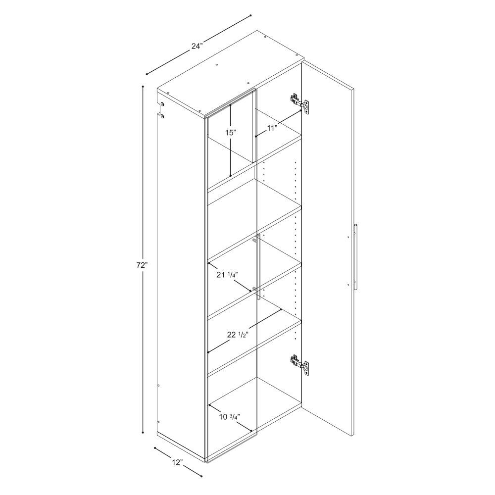 Prepac GSCW-0706-2K Utility-Storage-Cabinets - View #6