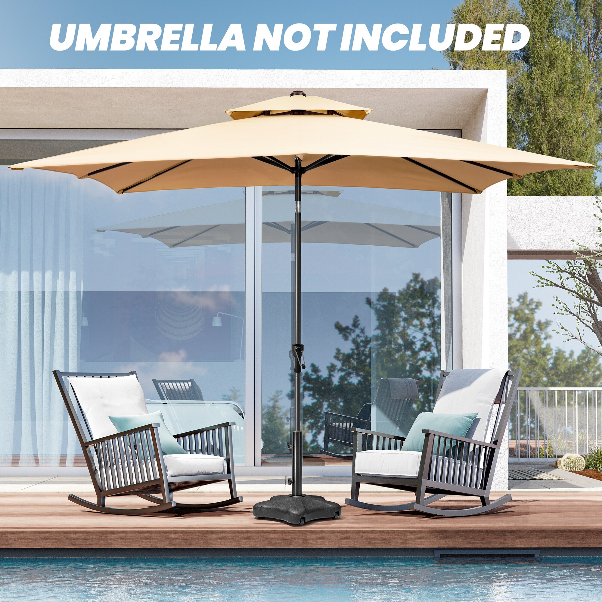 Crestlive Products CL-UB018BLK Umbrella-Bases - View #7