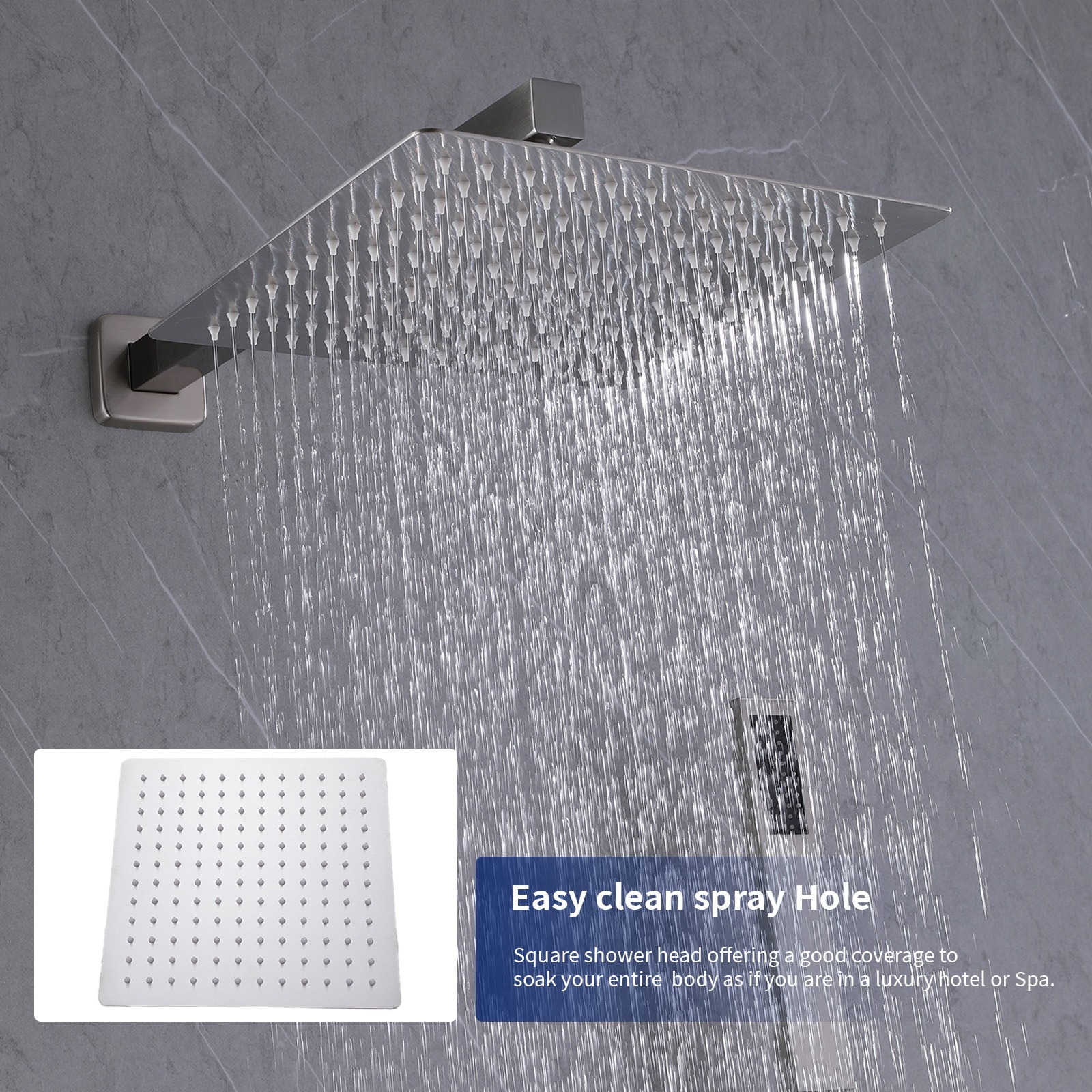 BWE A-98004-N Showerhead-Bar-Panels - View #4
