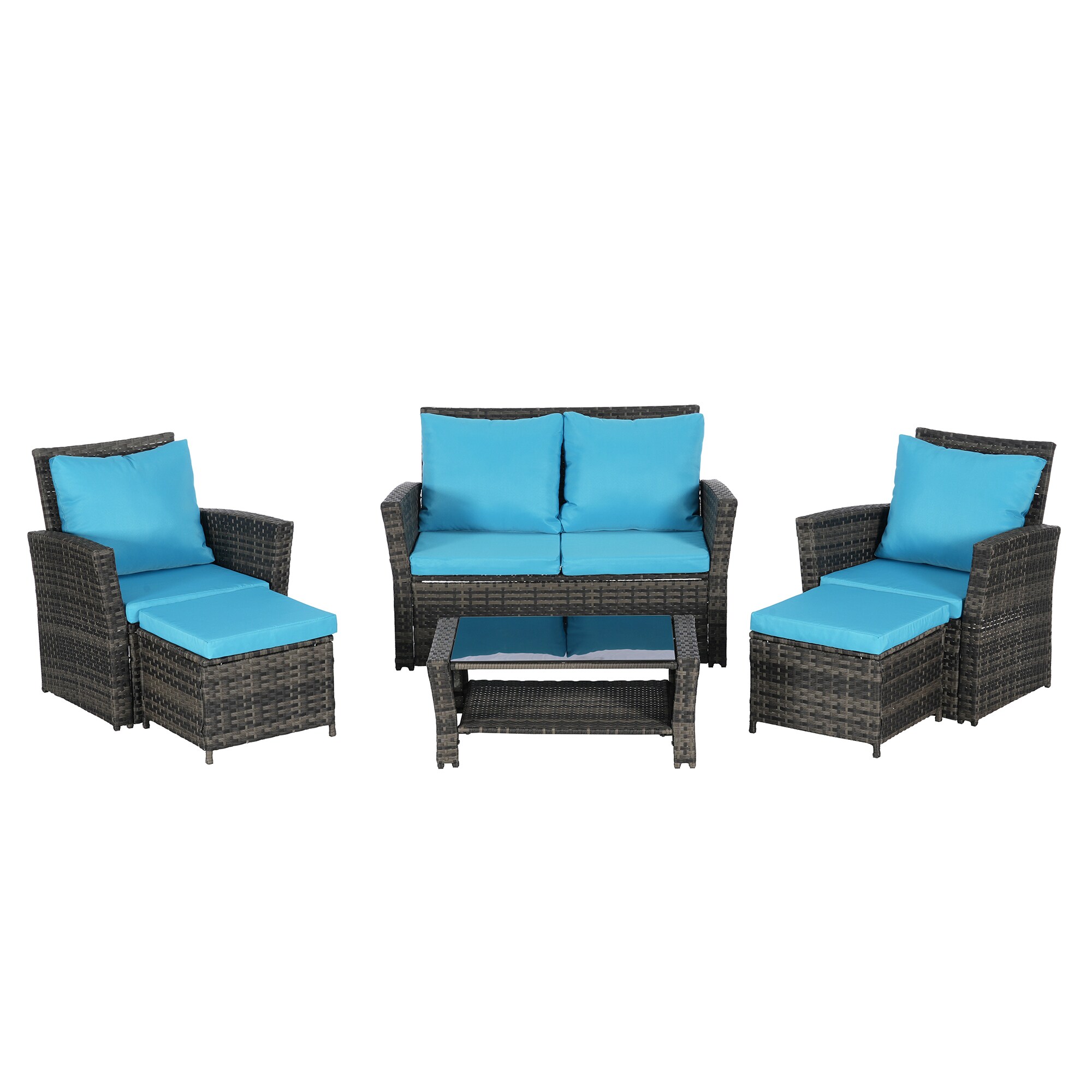 SINOFURN SYB670038BL Patio-Conversation-Sets - View #9