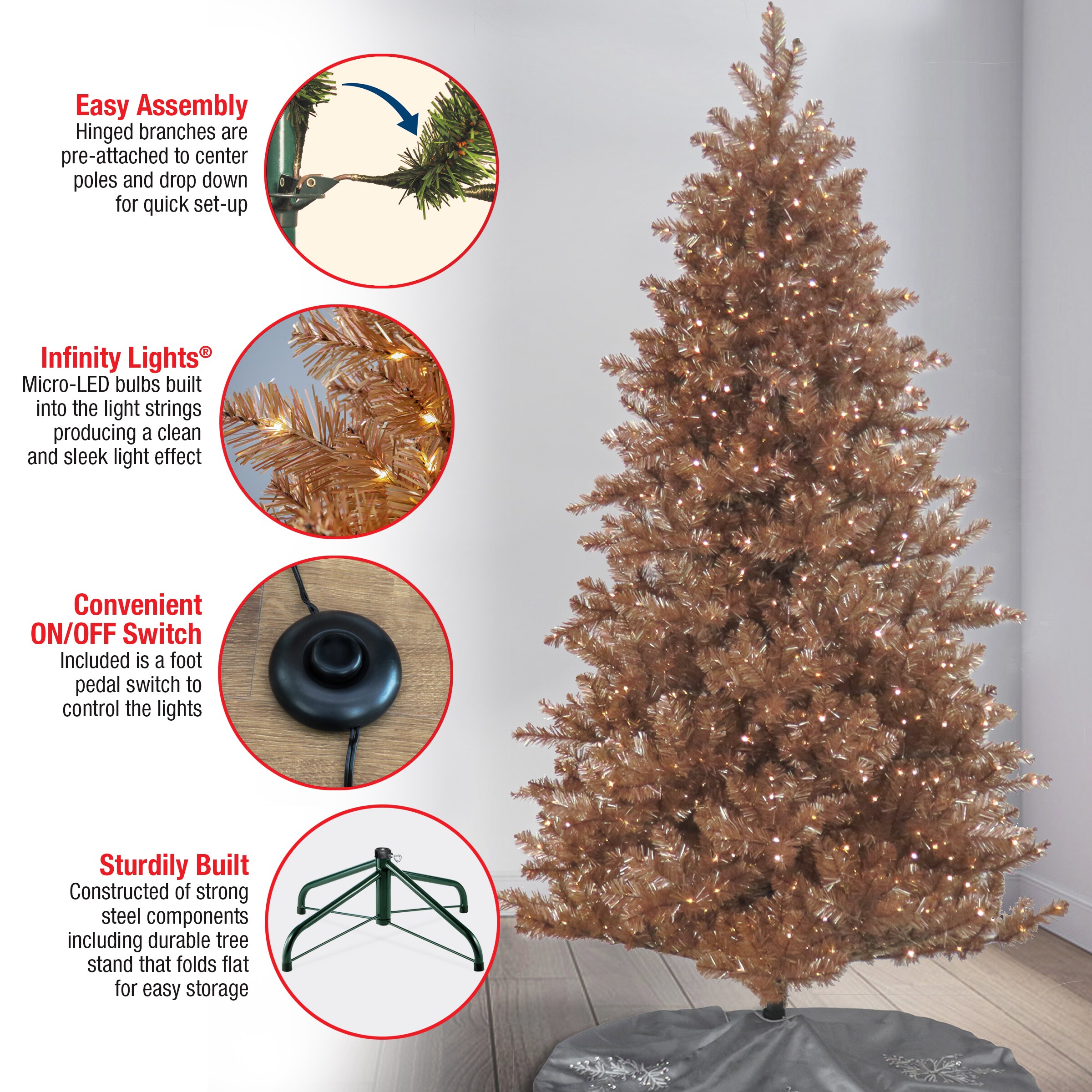 National Tree Company XRG13-304L-75 Artificial-Christmas-Trees - View #7