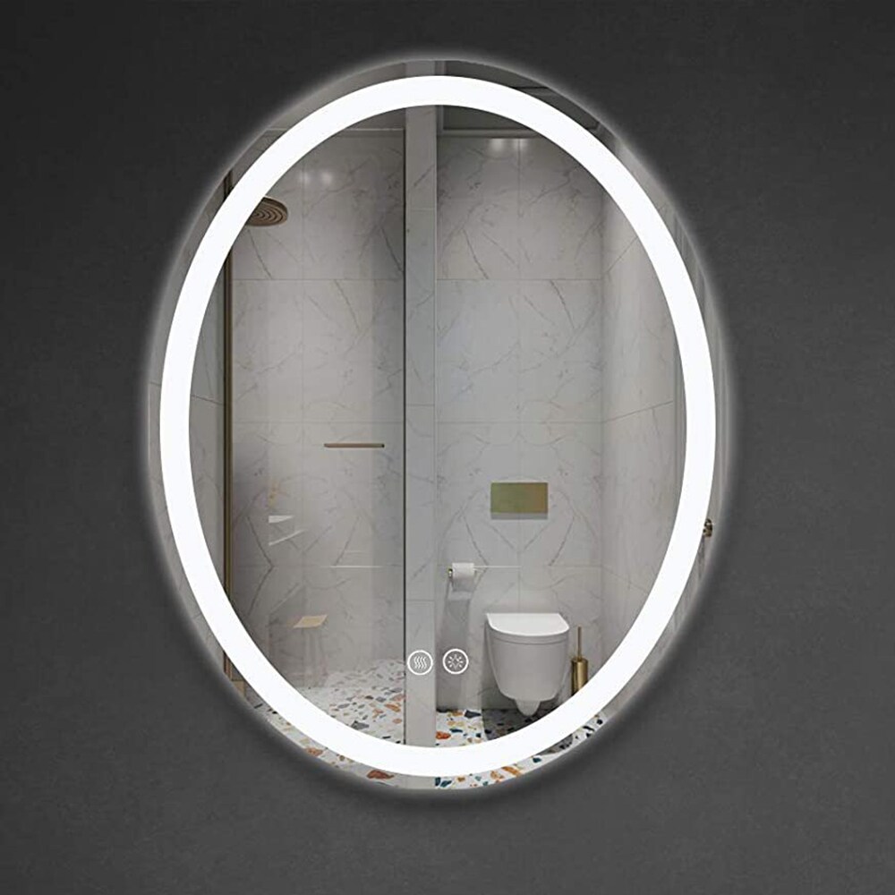 Oval Lighted Bathroom Mirrors at Lowes.com