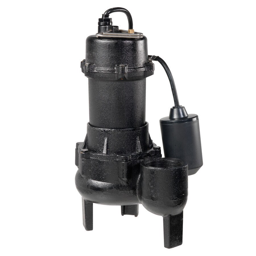 Utilitech 115Volt Cast Iron Sewage Sump Pump in the Water Pumps