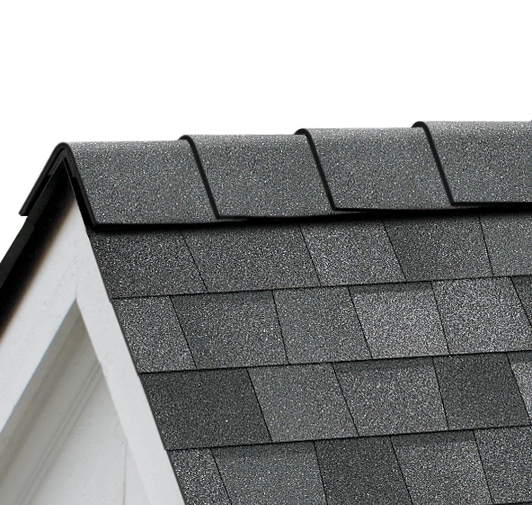 Owens Corning 724581 DuraRidge Slatestone Gray Algae Resistant Hip Ridge Roof Shingles ( 20-lin ft per Bundle )