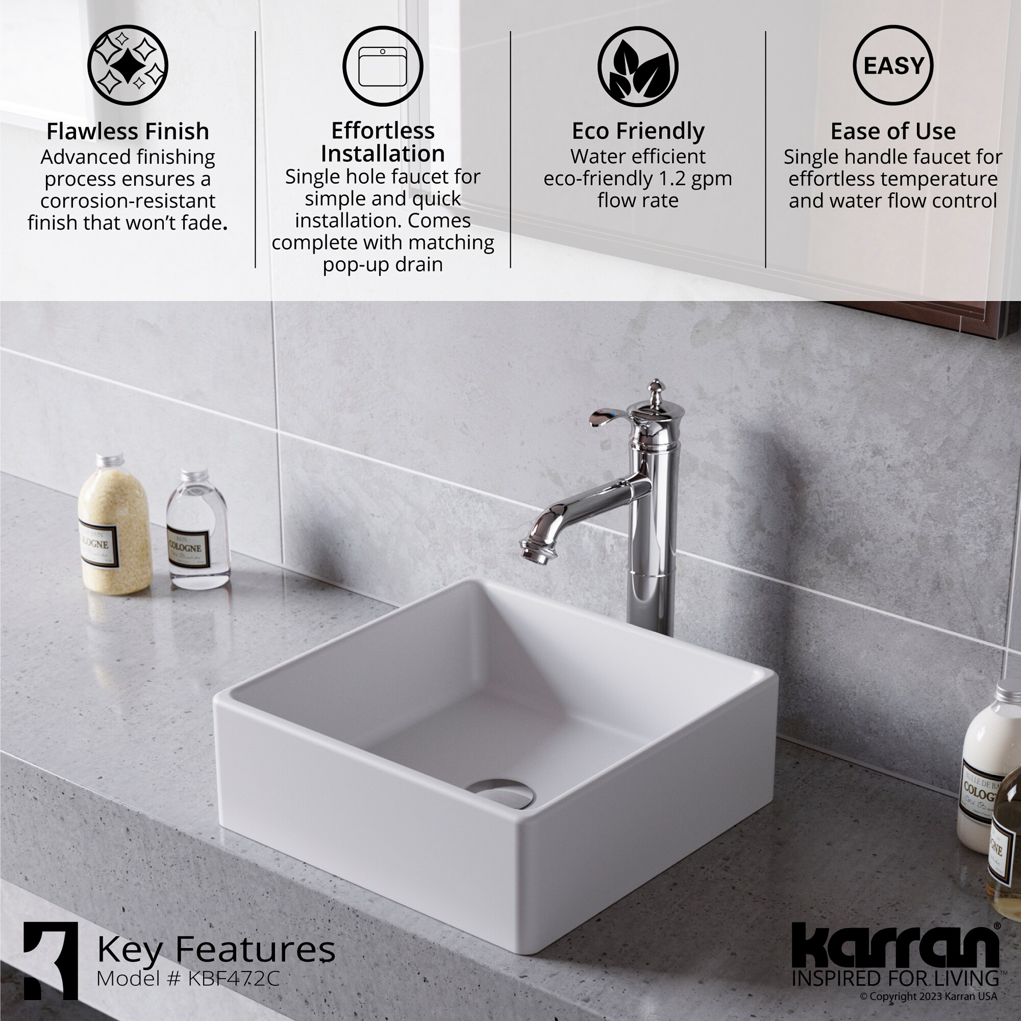 Karran KBF472C Lavatory-Faucets - View #6