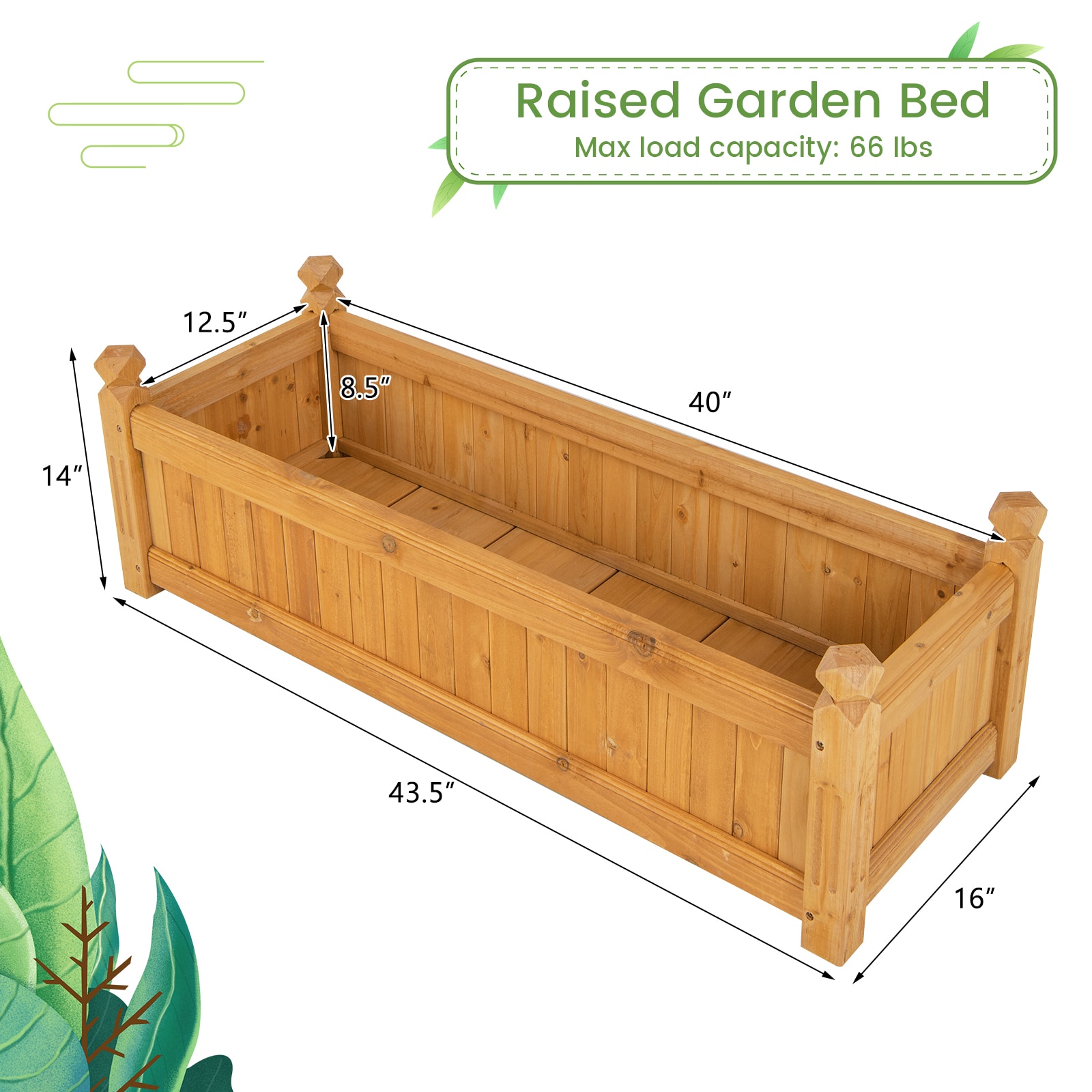 Slickblue D-CO-RO8293TG Raised-Garden-Beds - View #3