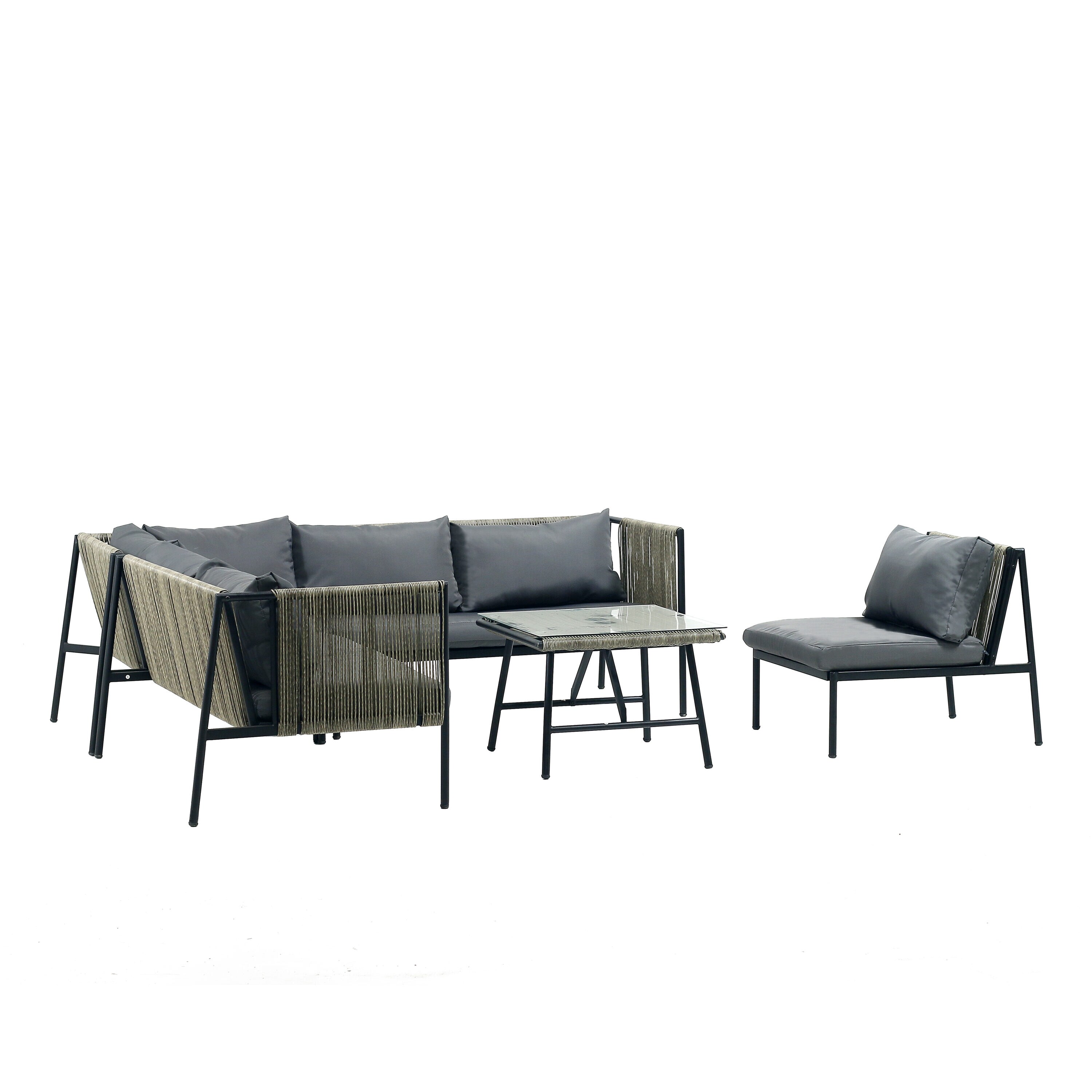 Oizaye ZWG-W2337S1 Patio-Conversation-Sets - View #12