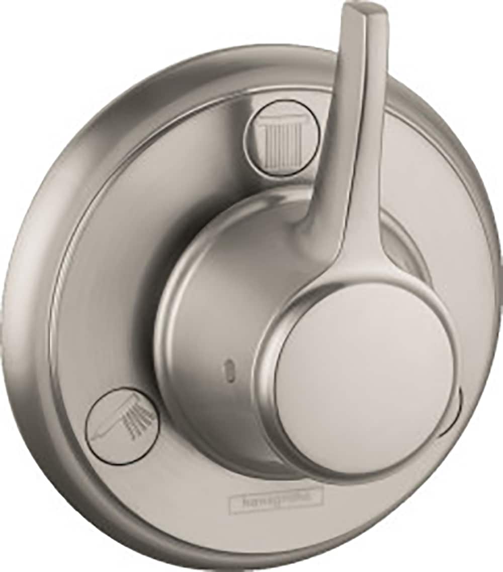 Brushed Nickel Lever Shower Handle | - Hansgrohe 15934821