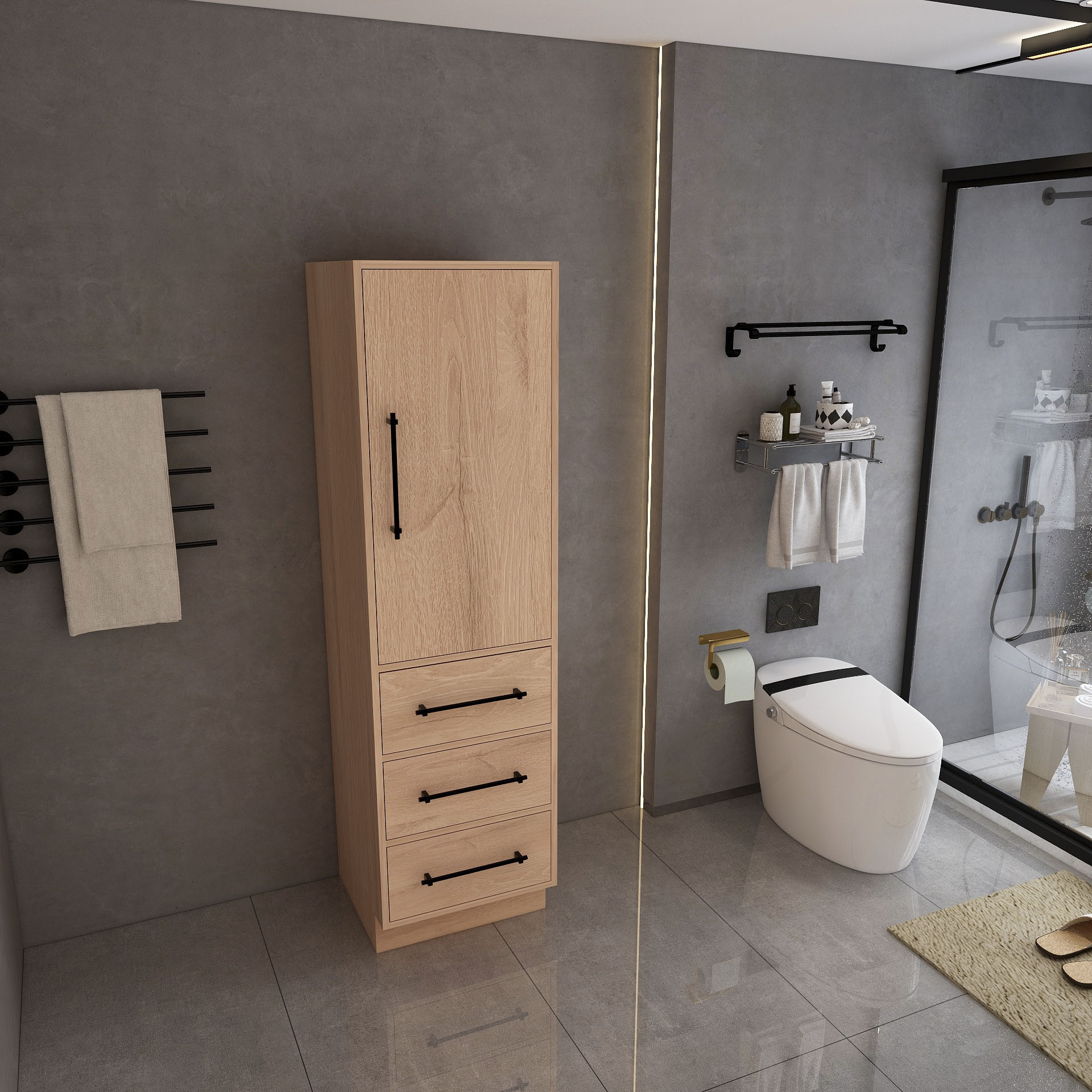 BV Better Vanity VICTORIAS72-RO Bathroom-Wall-Cabinets - View #4