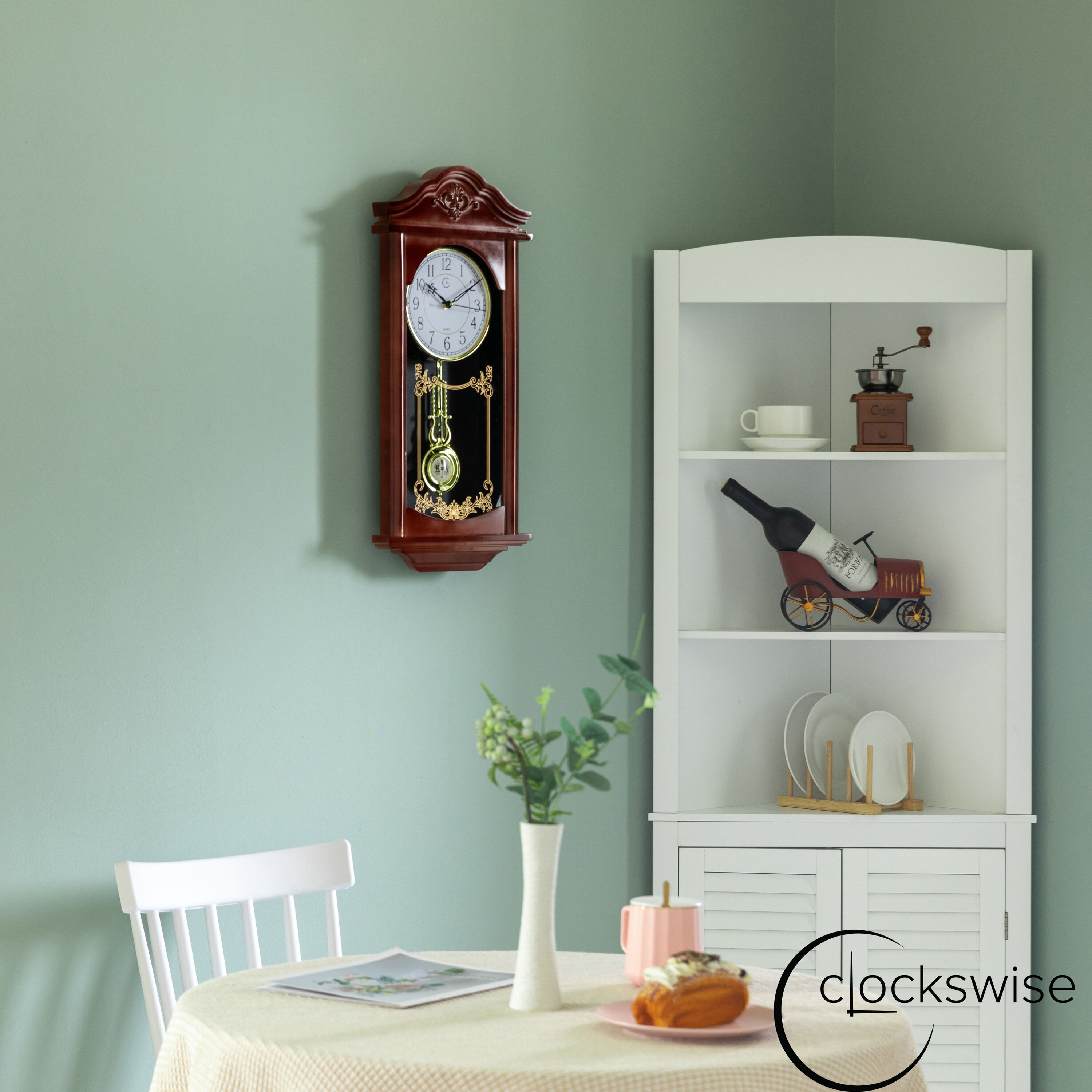Clockswise QI004145.L.BN Indoor-Outdoor-Clocks - View #7