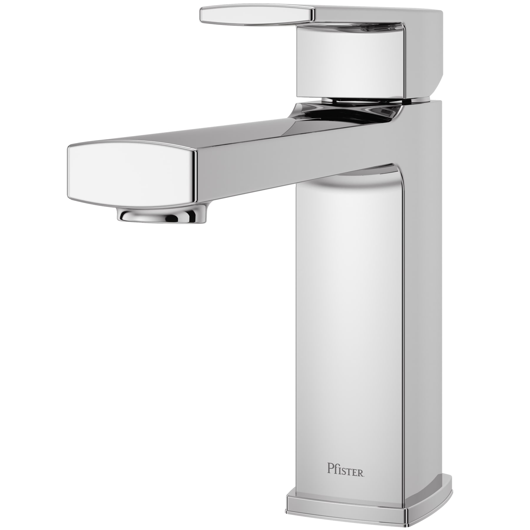 Pfister RT6-1DAC Deckard Polished Chrome 1-handle Deck-mount Roman Low-arc Bathtub Faucet with Hand Shower ( Valve Included )