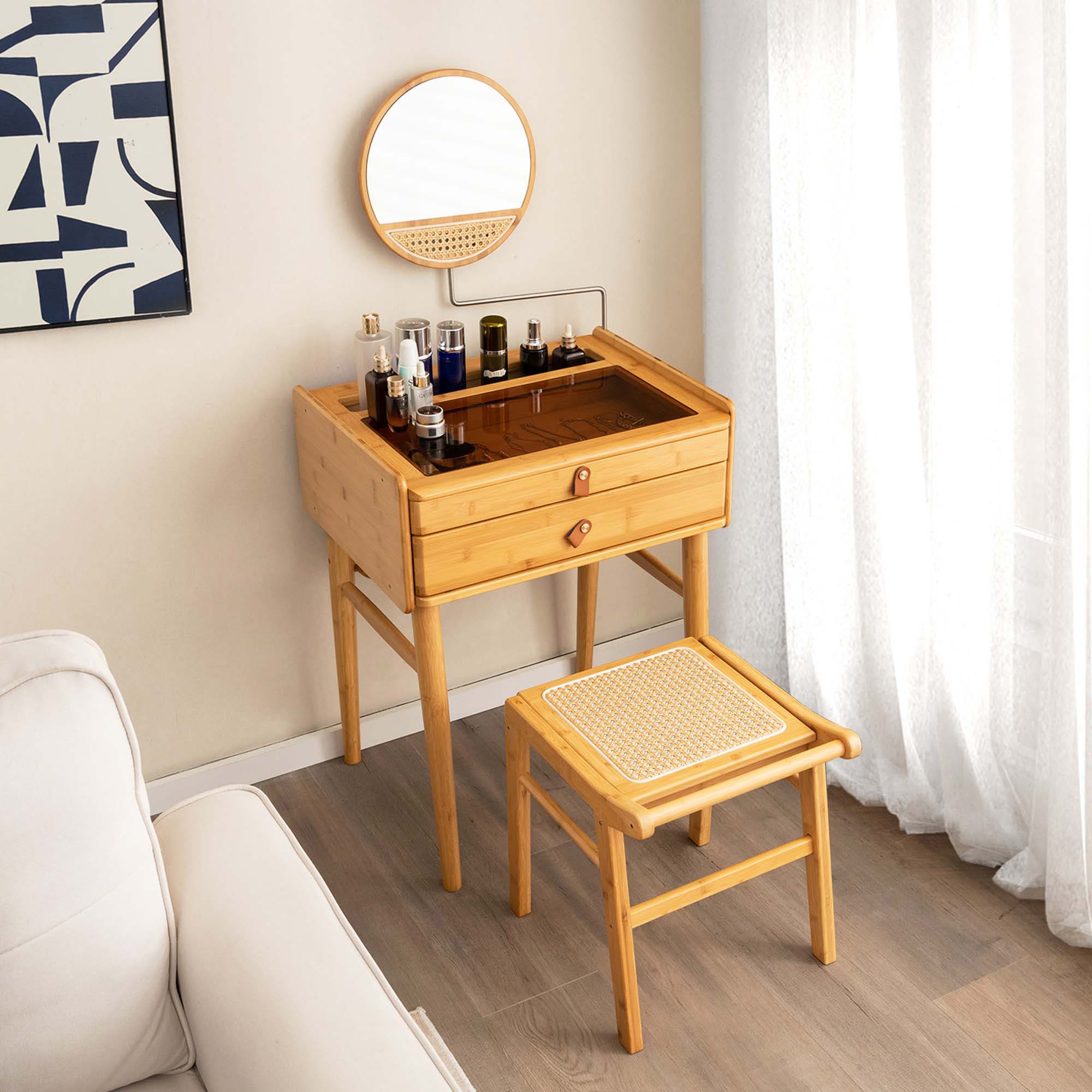 Costway CLS00038 Vanity-Stools - View #6