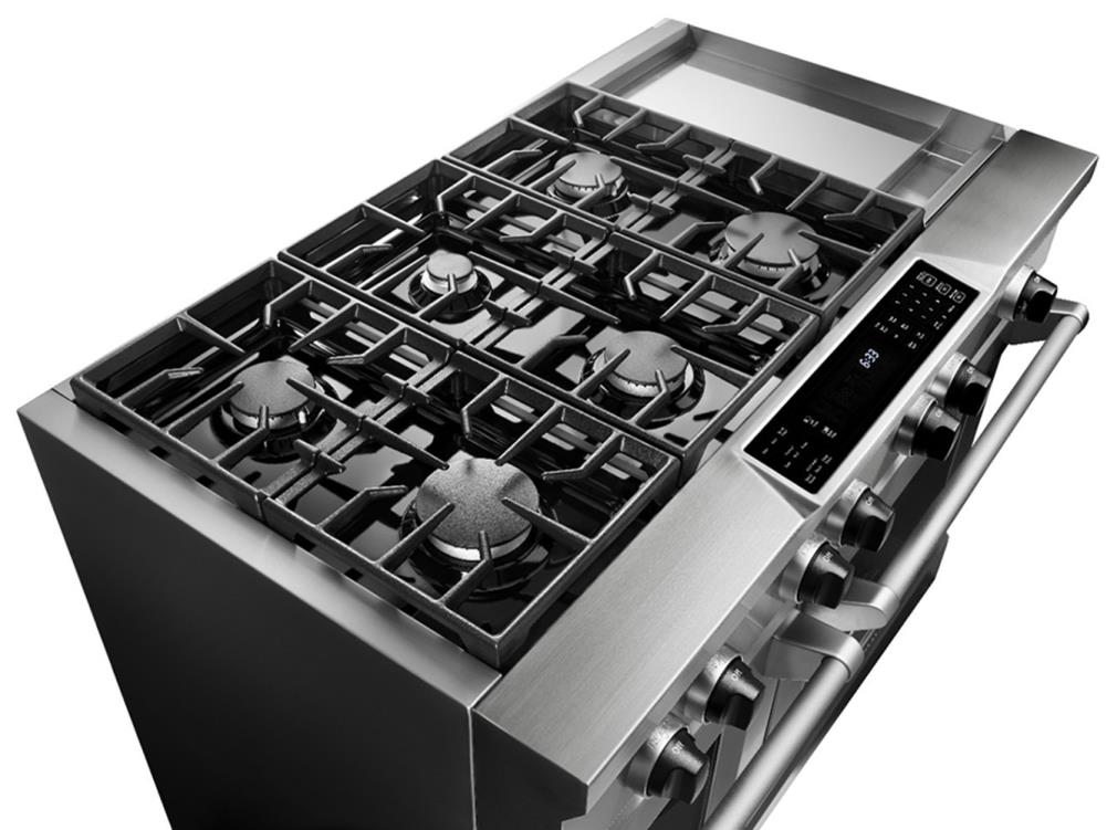 KitchenAid KDRS483VMW Double-Dual-Fuel-Ranges - View #5
