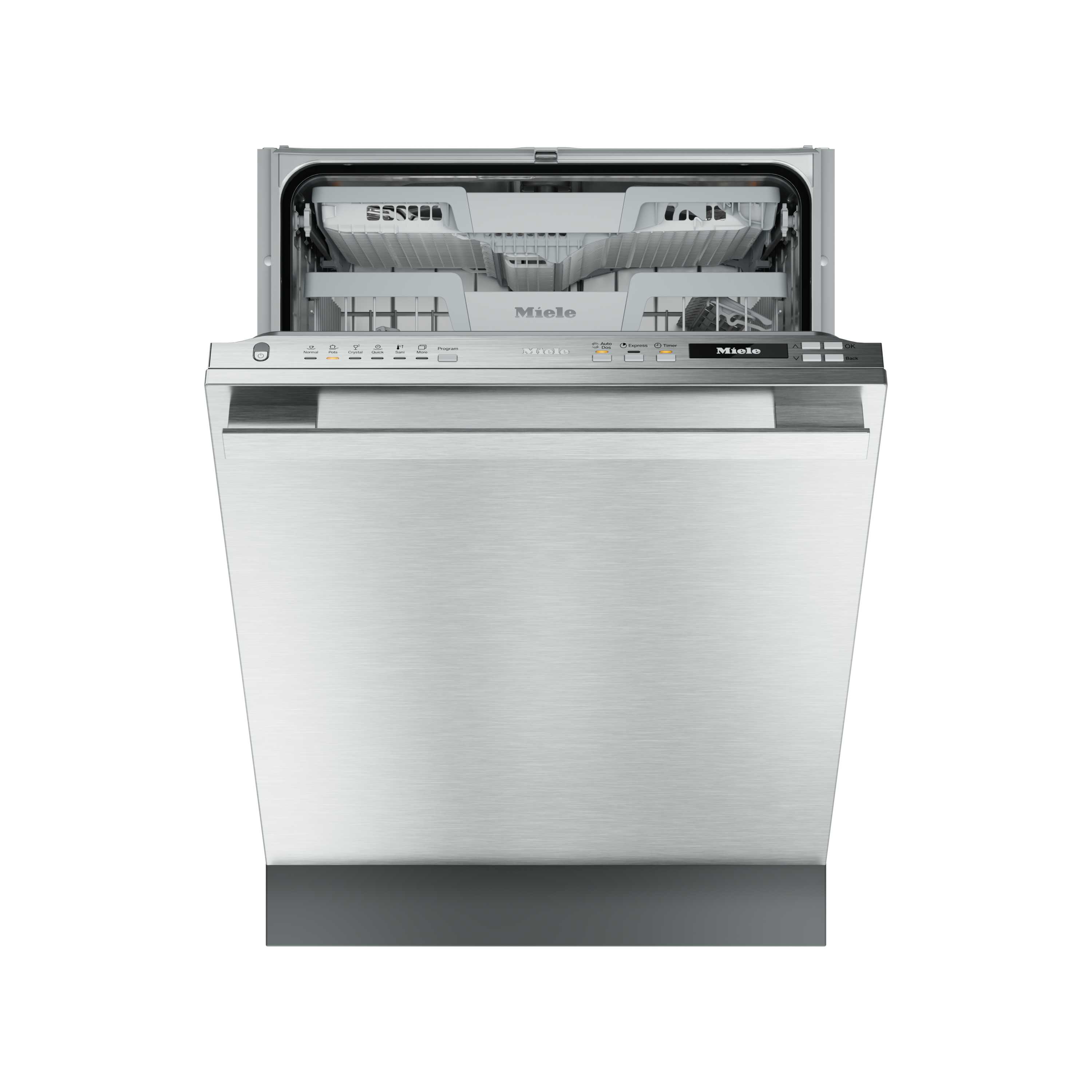 Miele AutoDos 24in Top Control Smart BuiltIn Dishwasher With Third