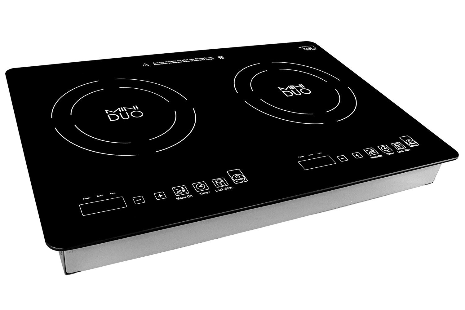 Portable Electric 2 Burner Induction Cooktop Stove — Rickle.