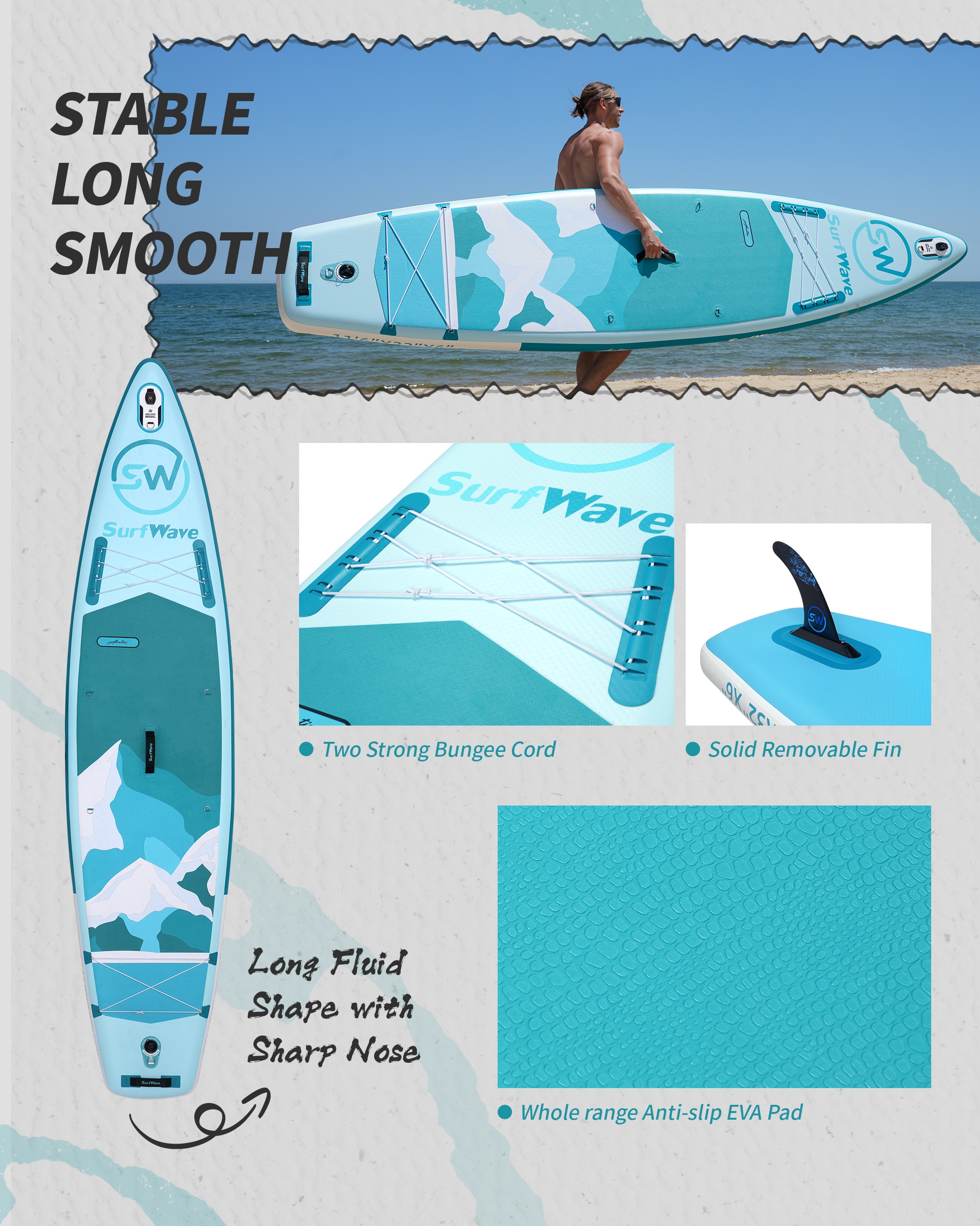 Flynama L-P183775 Stand-Up-Paddle-Boards - View #8