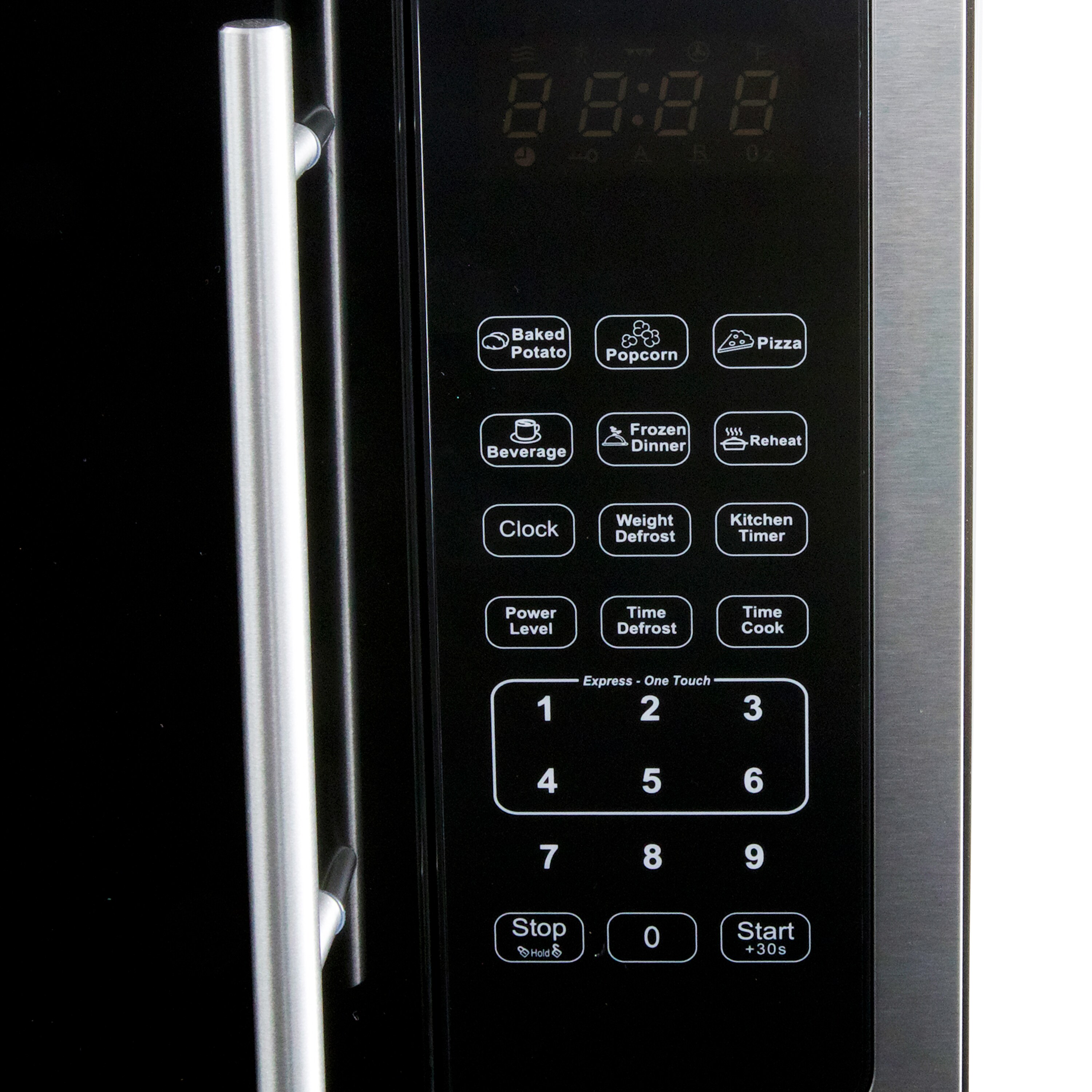 Avanti 1.5 Cu Ft Silver Stainless Steel Countertop Microwave for RV