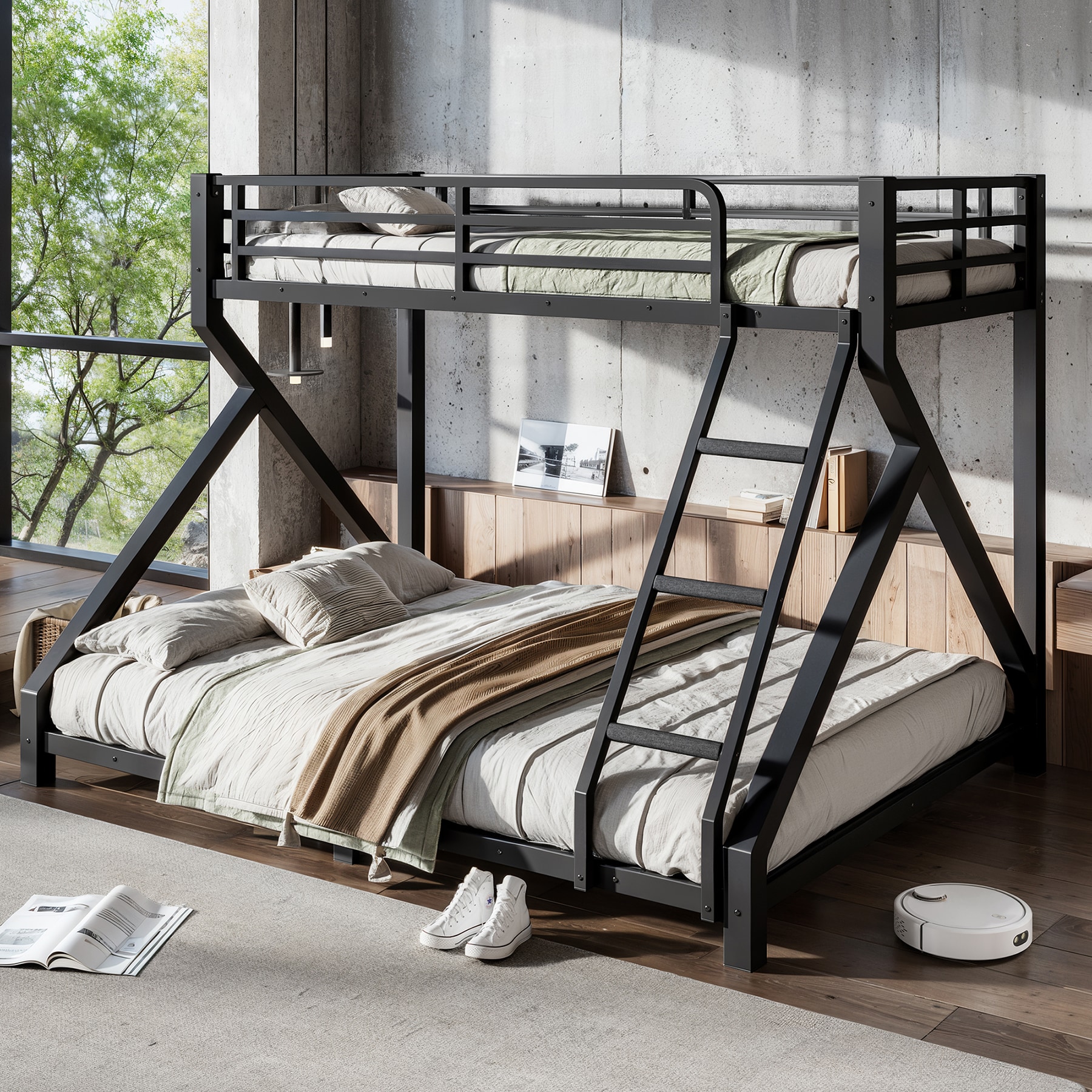 SINOFURN SYG8300035BK Bunk-Beds - View #5