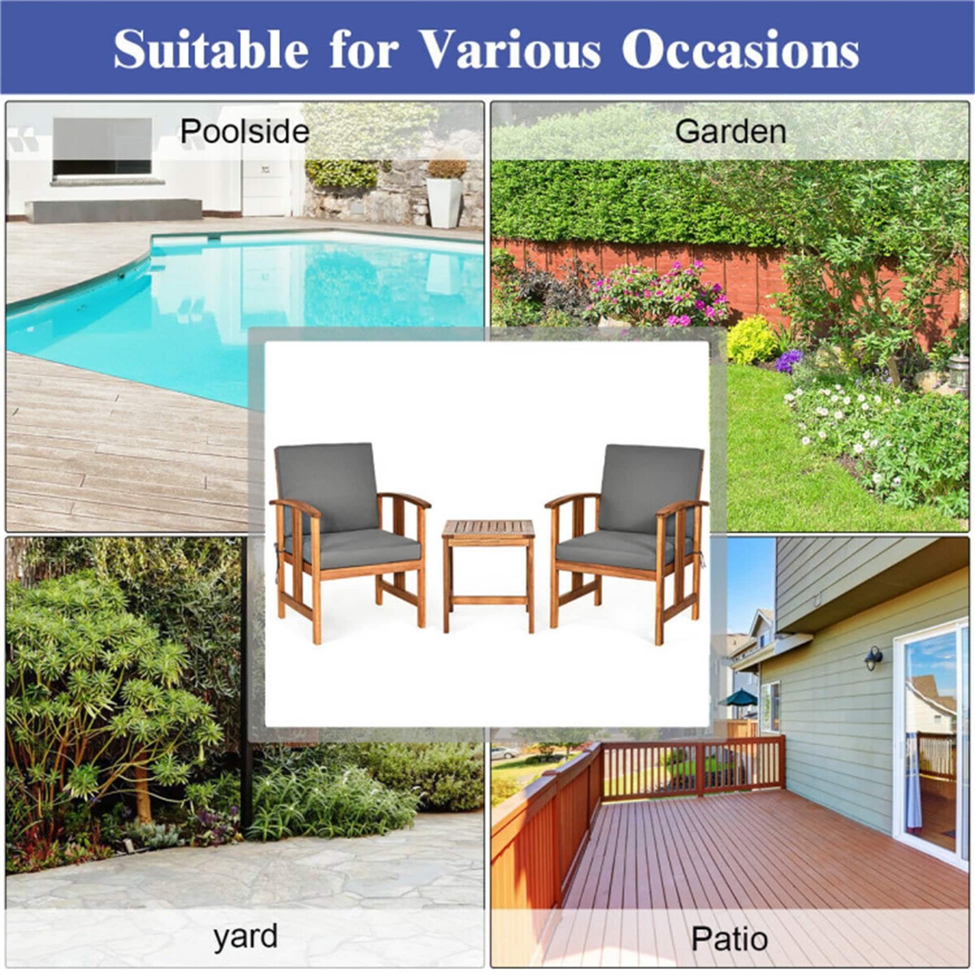 BABOOM BOM-63885GR-CO Patio-Conversation-Sets - View #7
