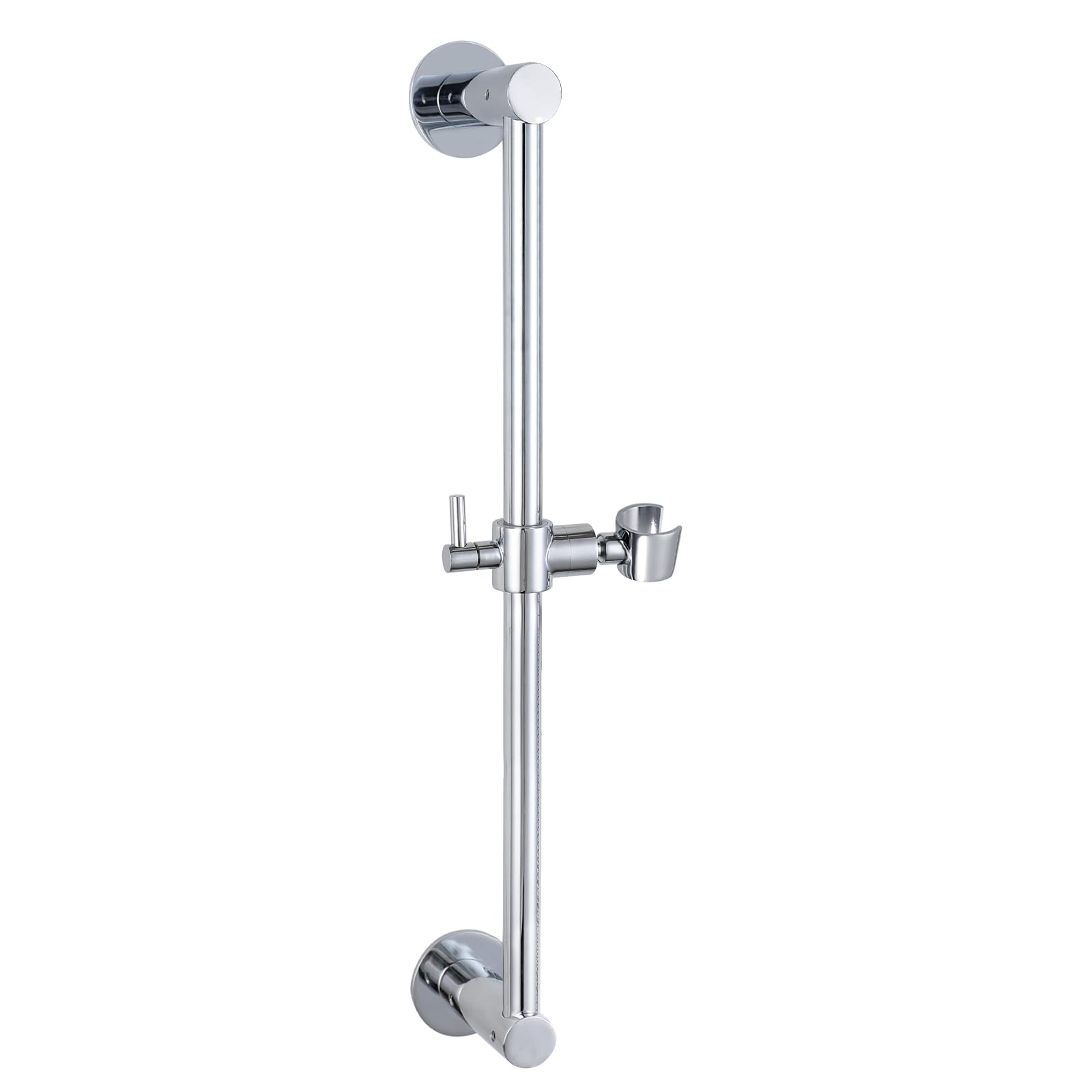 Aoibox  15 in Adjustable All Metal Shower Slide Bar with 360 Degree Rotating Handheld Shower Head Holder Mount