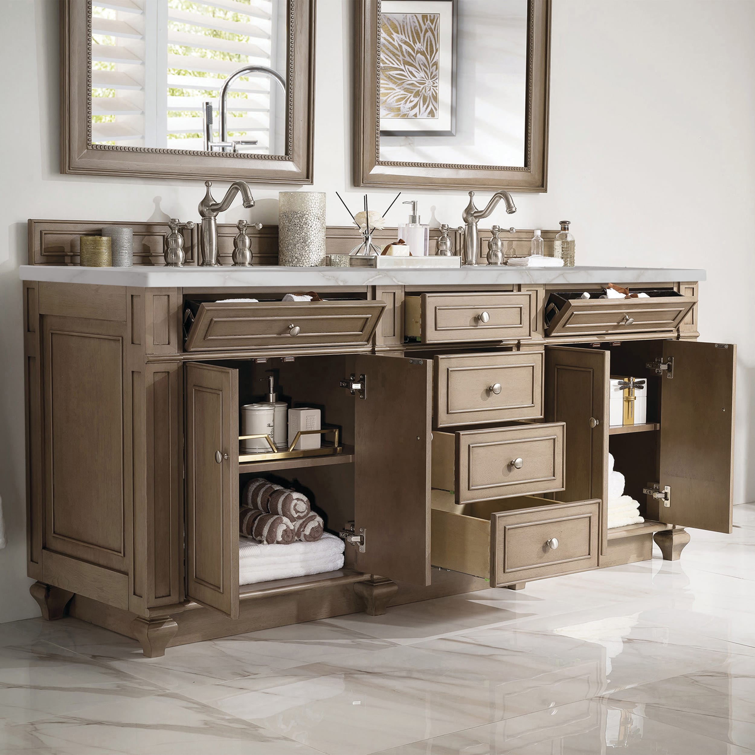 James Martin Vanities 157-V72-WW-3VSL Bath-Vanity-Combo - View #3