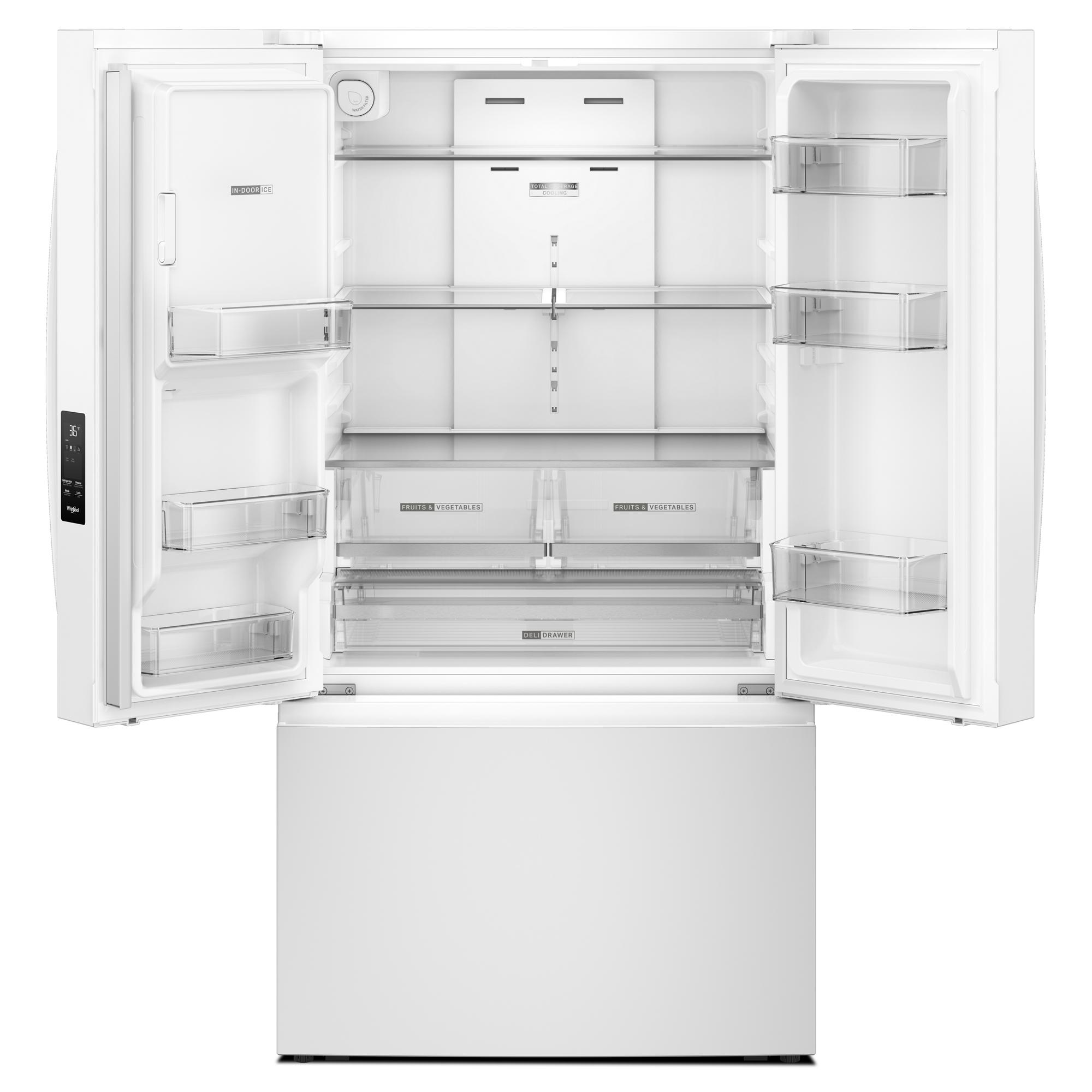 Whirlpool WRFF3536SW French-Door-Refrigerators - View #2