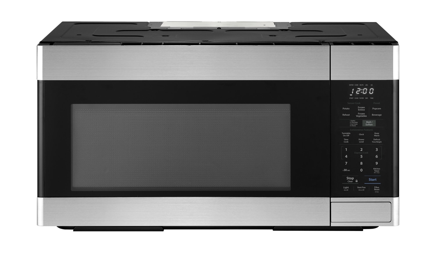 Sharp Smo1652ds 1.6-cu ft 1000-Watt Over-the-Range Microwave with 