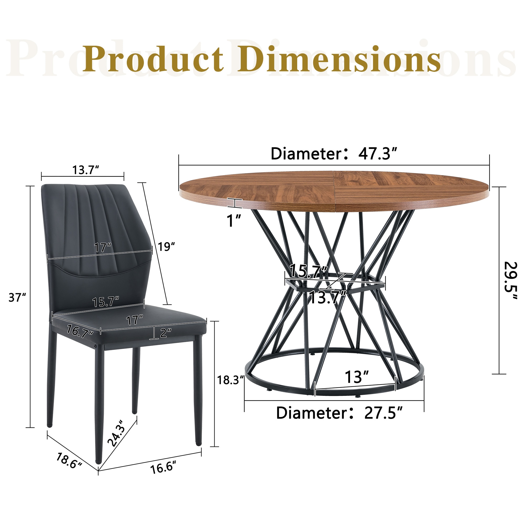Roomfitters RF-W1151S04855 Dining-Sets - View #5
