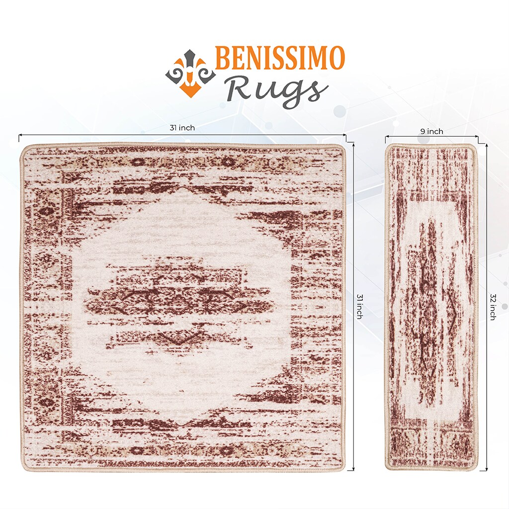 Benissimo WV-STAIRS-MAROON13 rugs - View #9