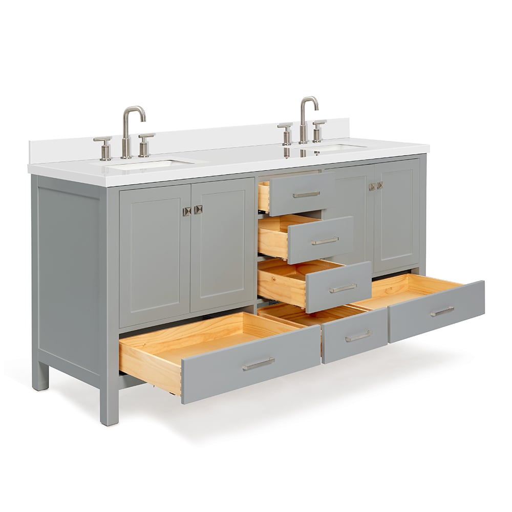 ARIEL A073DWQRVOGRY Bath-Vanity-Combo - View #5
