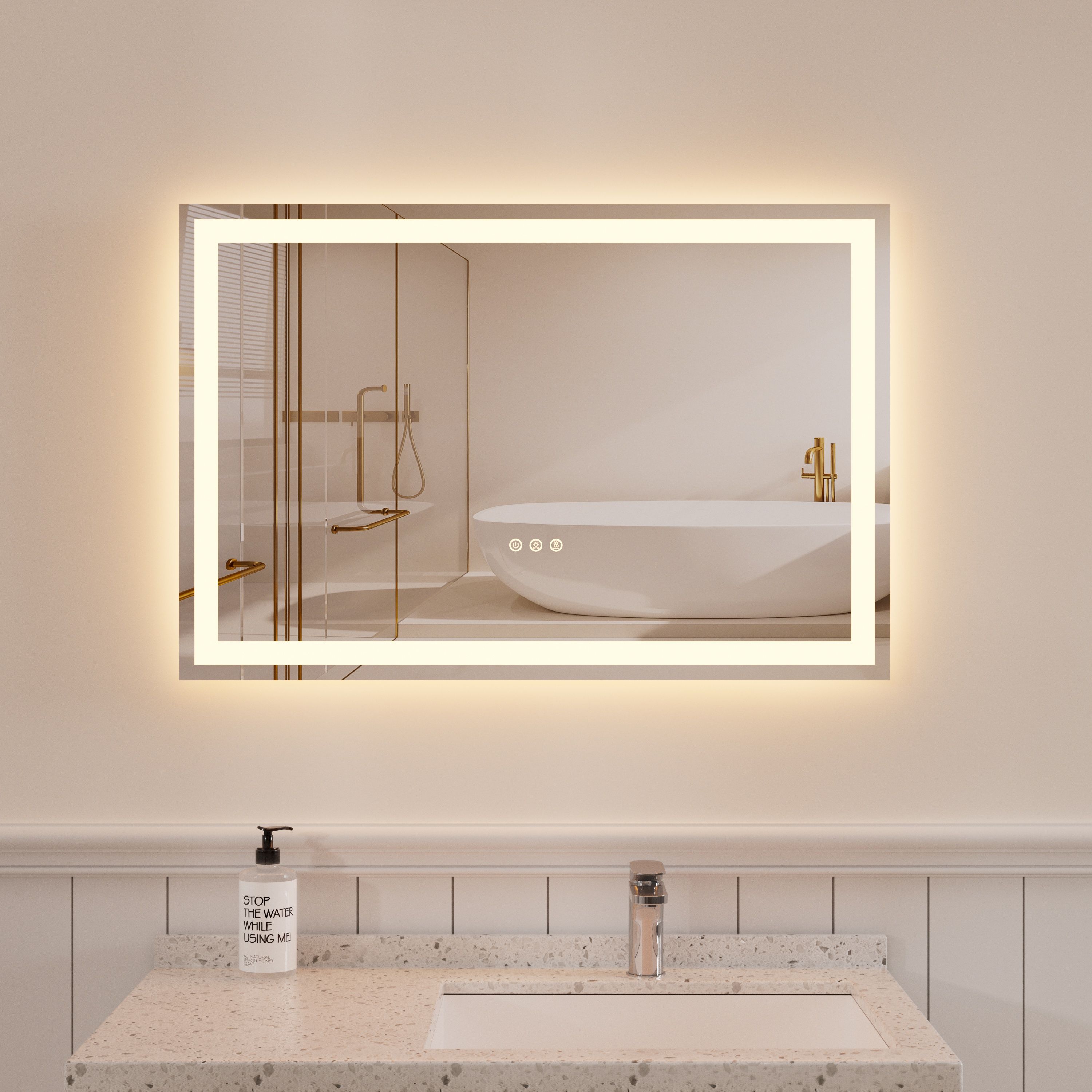 HomLux LMRECTFL3624 Decor-Mirrors - View #2