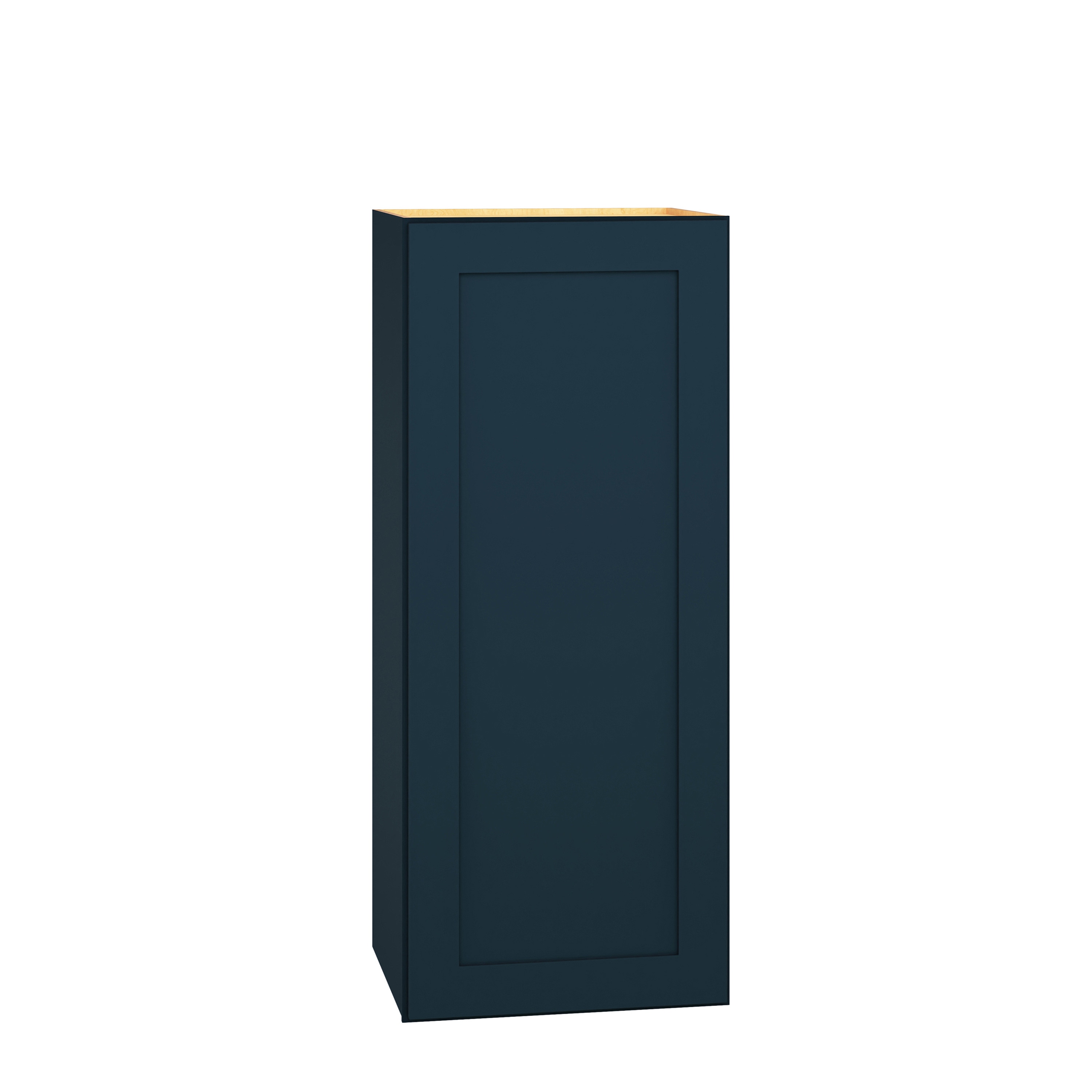 Diamond Express 330 W1536R Jamestown 15-in W x 36-in H x 12-in D Regatta Blue Wall Fully assembled Plywood Cabinet (Recessed Panel Shaker)
