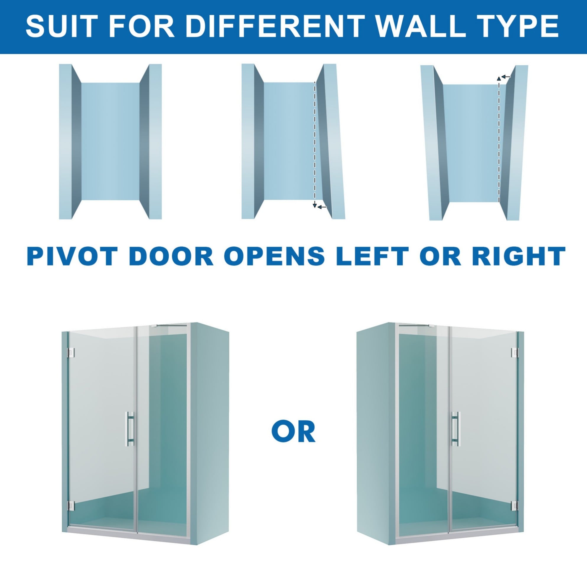 WELLFOR FLEX-32-21CH Shower-Doors - View #4
