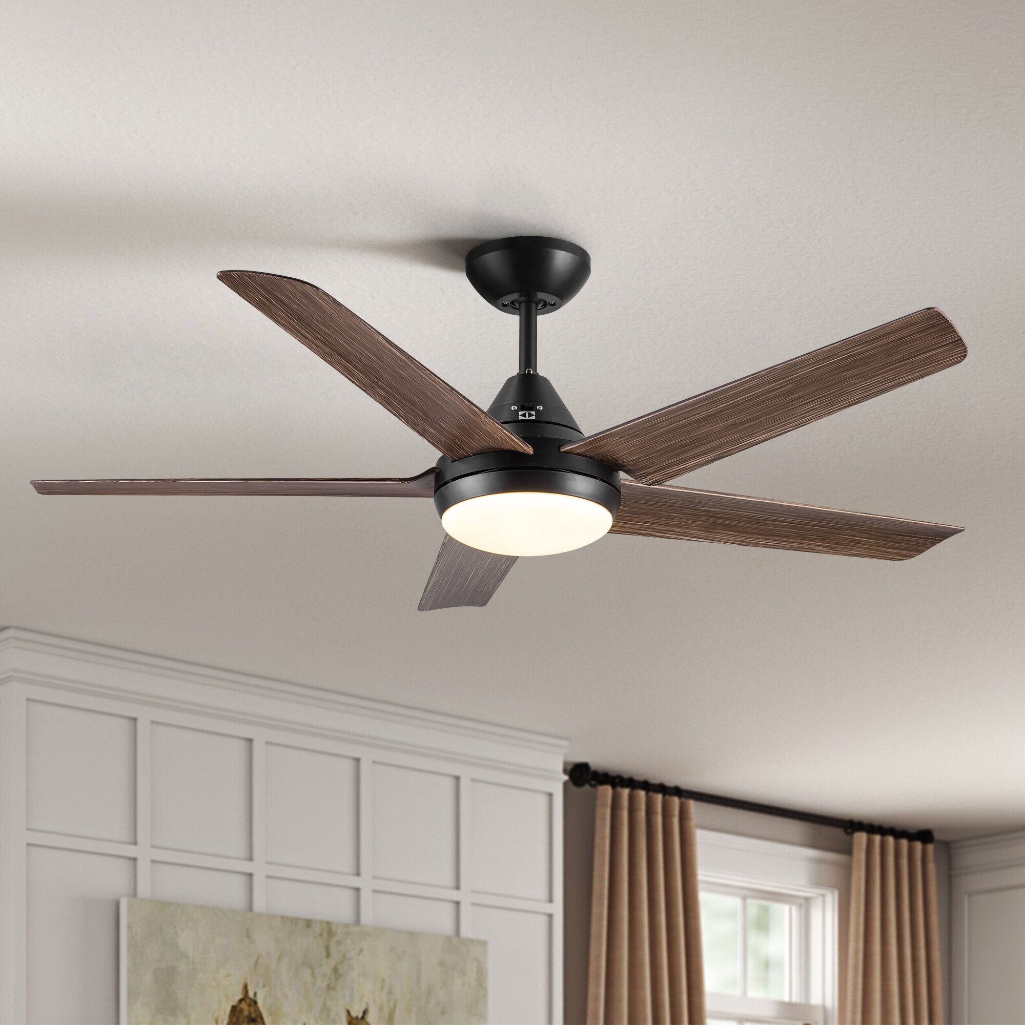 WELLFOR KBSE-012BK Ceiling-Fans - View #3