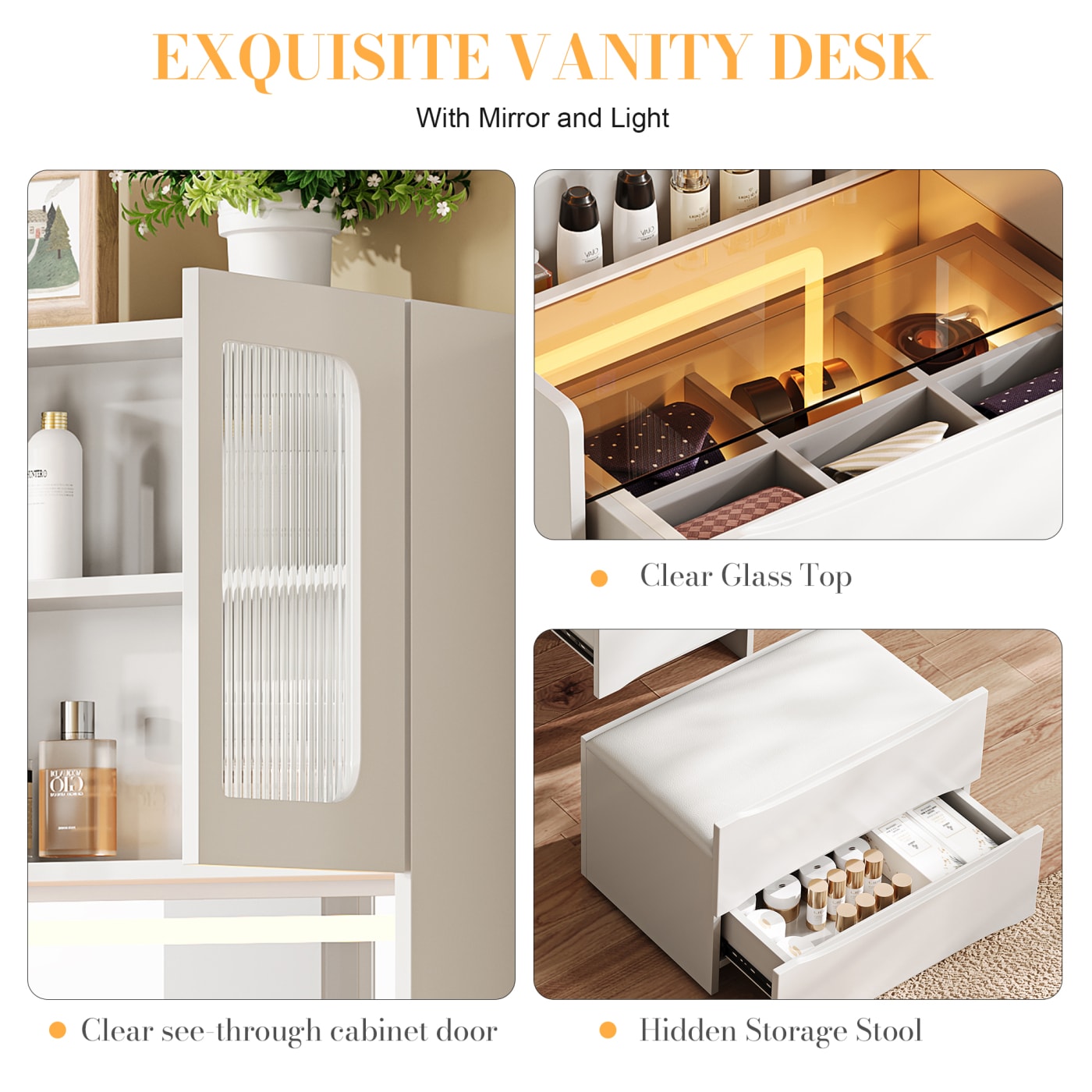Streamdale Furniture W2700P369514 Bedroom-Vanities - View #6