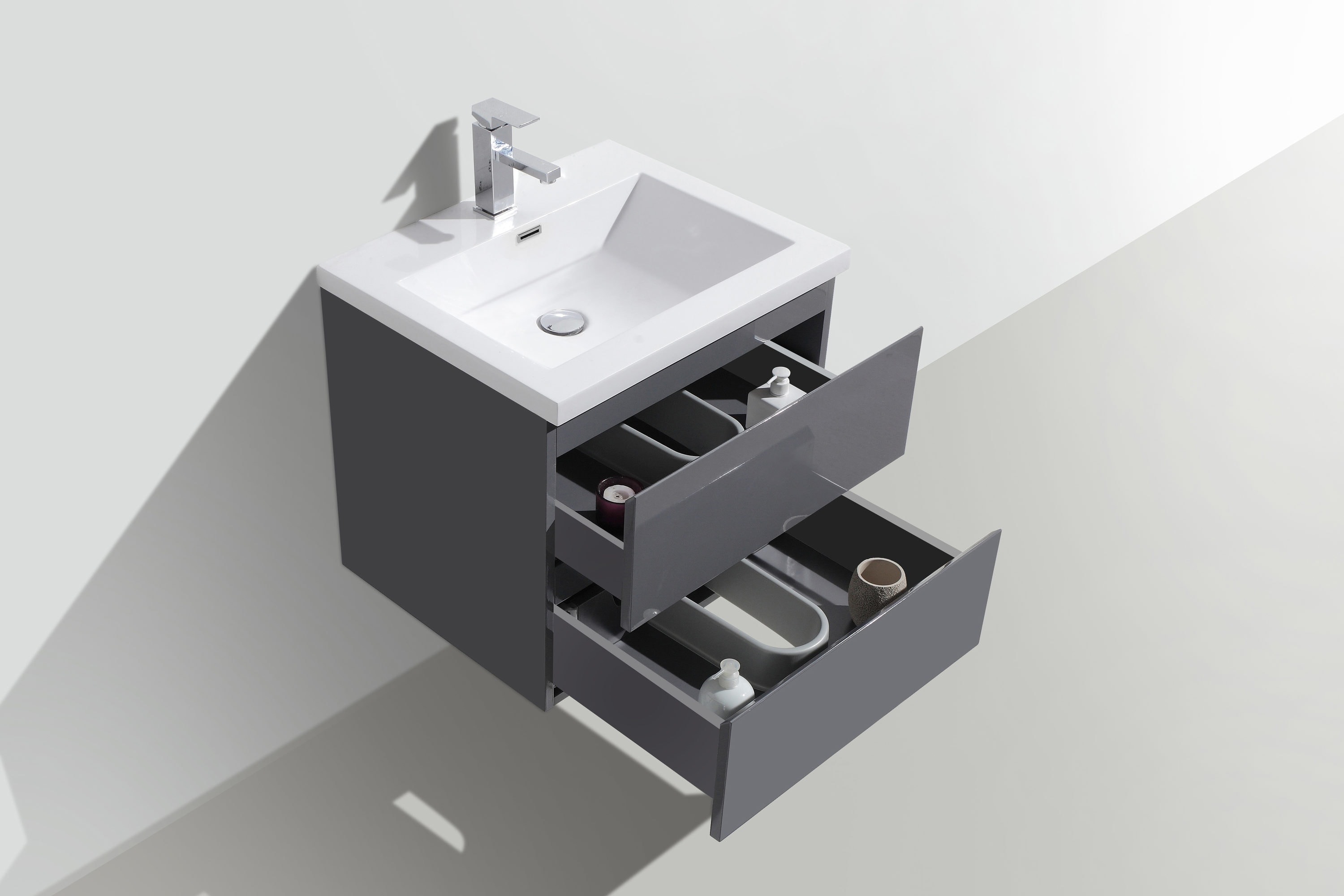 Moreno Bath MOB24-GR Bath-Vanity-Combo - View #2