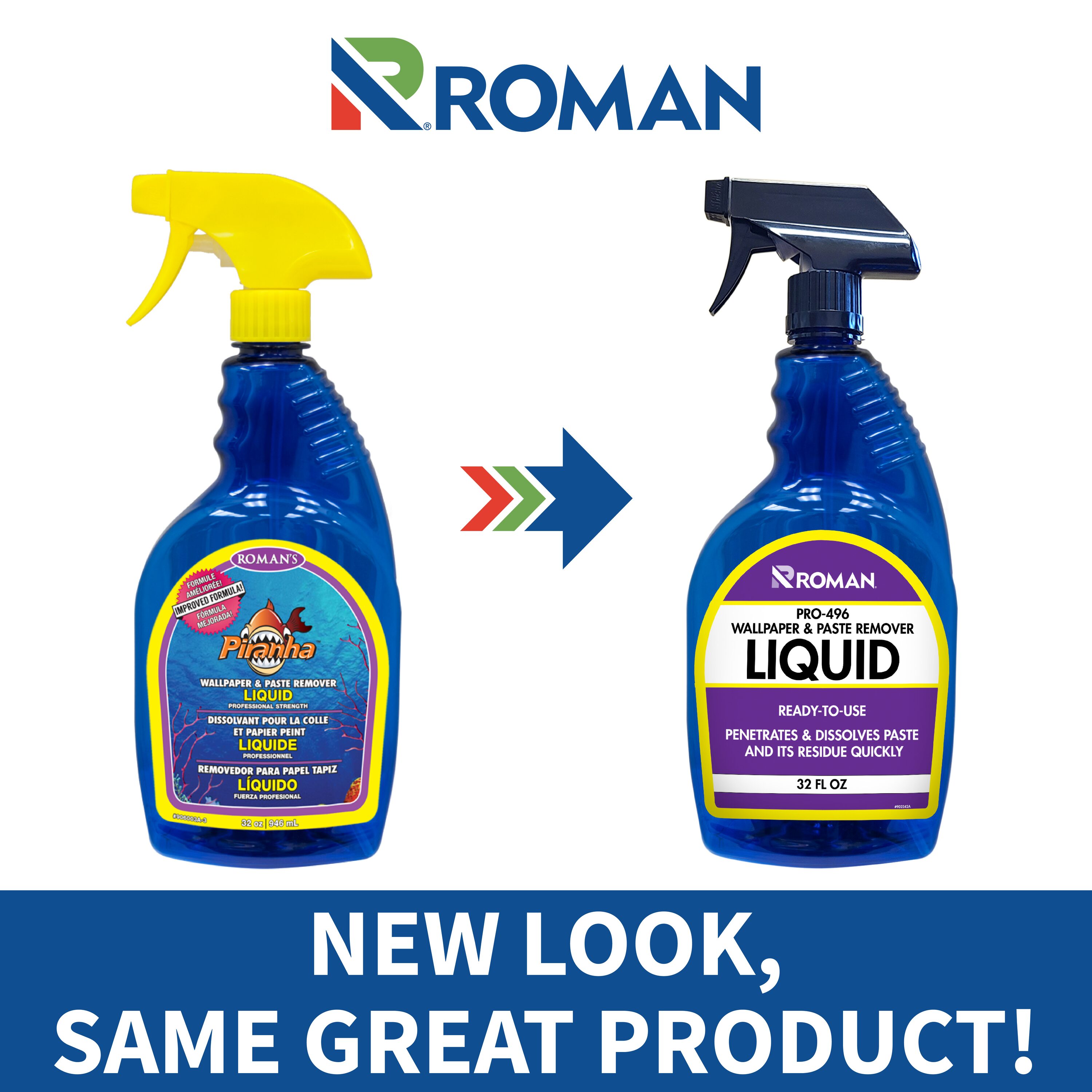 Roman PRO-543 32-oz Liquid Wallpaper Adhesive in the Wallpaper