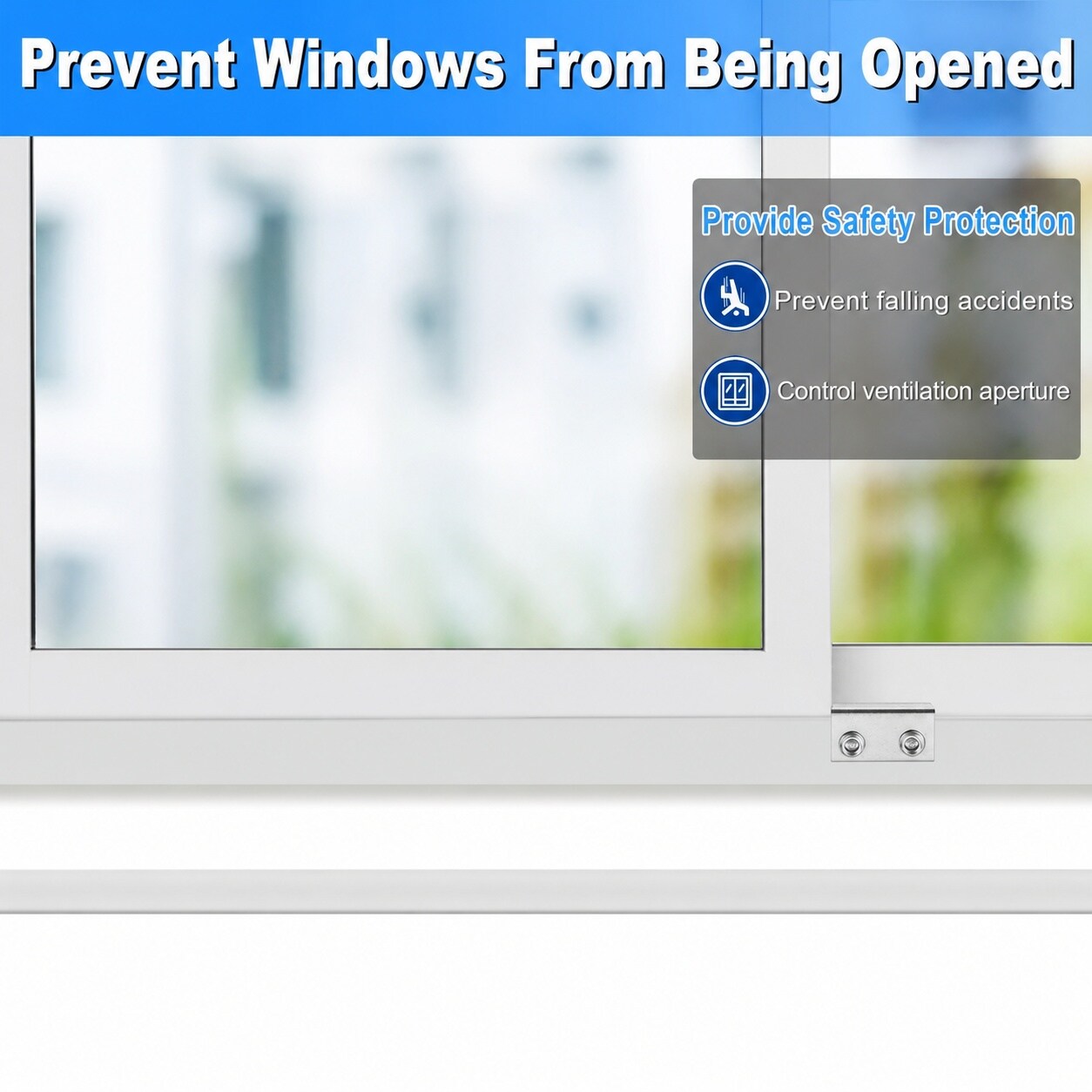 Aoibox LABLXCKQ Window-Security-Bars - View #2