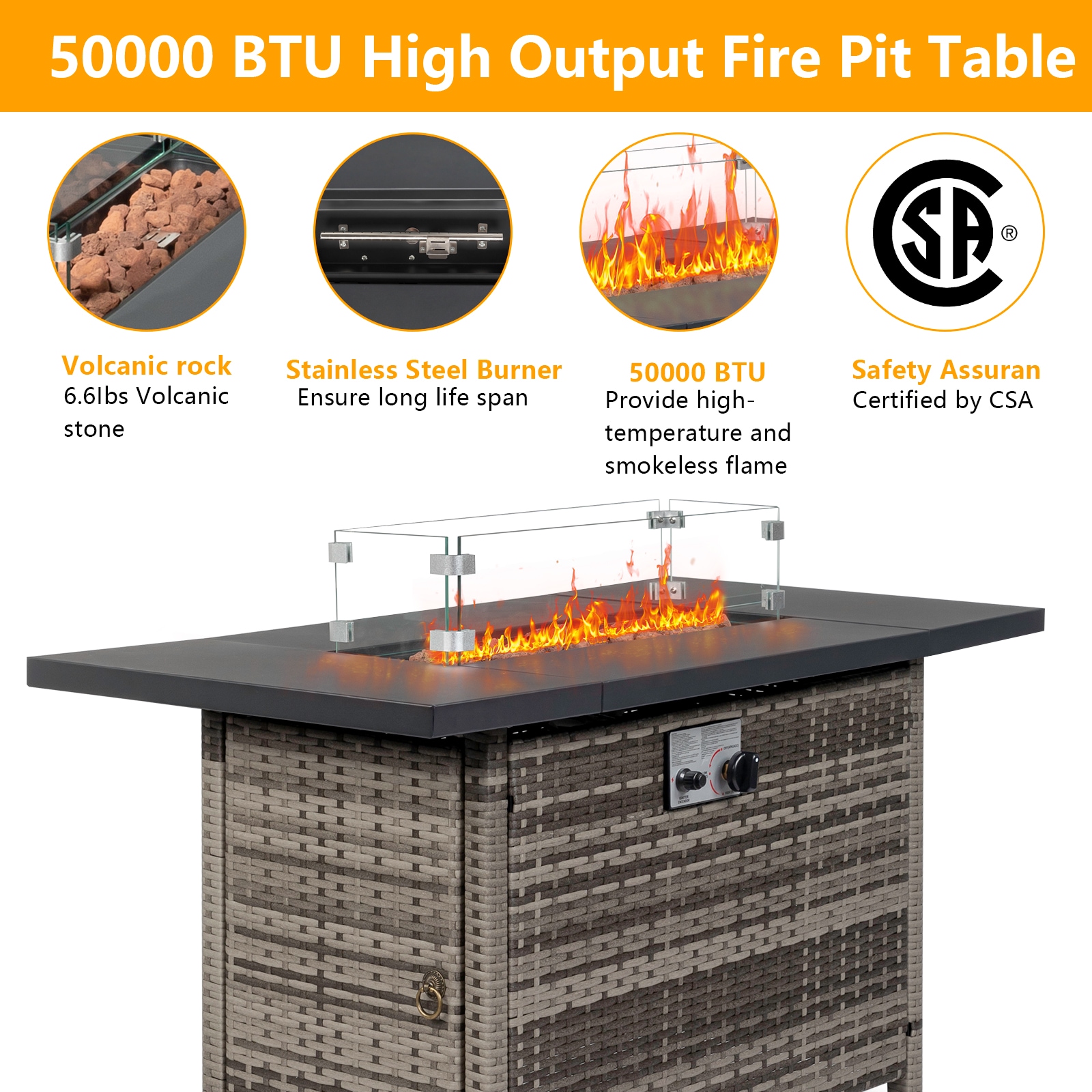 Outopee LO1G57000557 Outdoor-Gas-Firepits - View #6