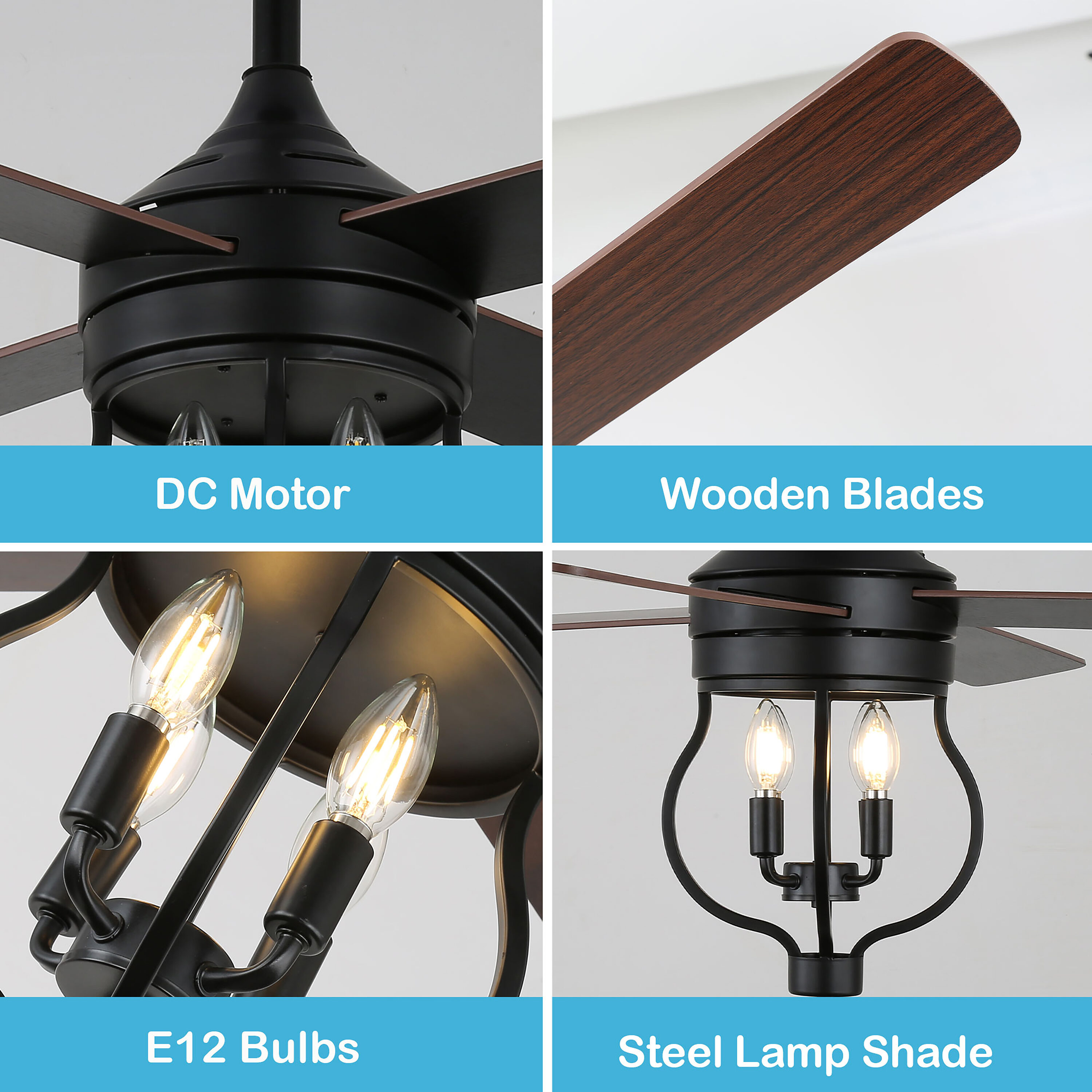 Oaks Decor DC5212 Ceiling-Fans - View #6