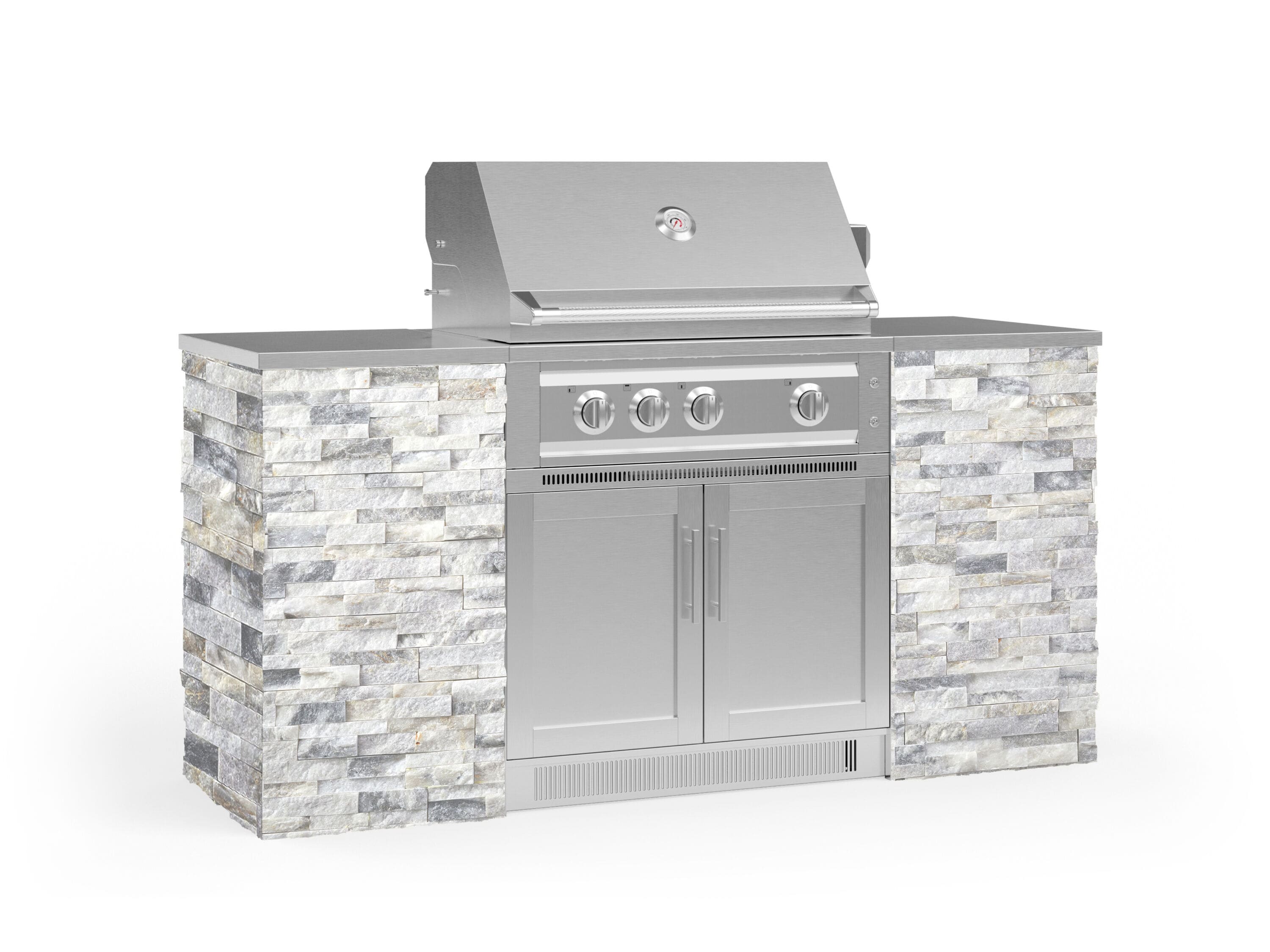 Outdoor Kitchen Set With 4 Burners