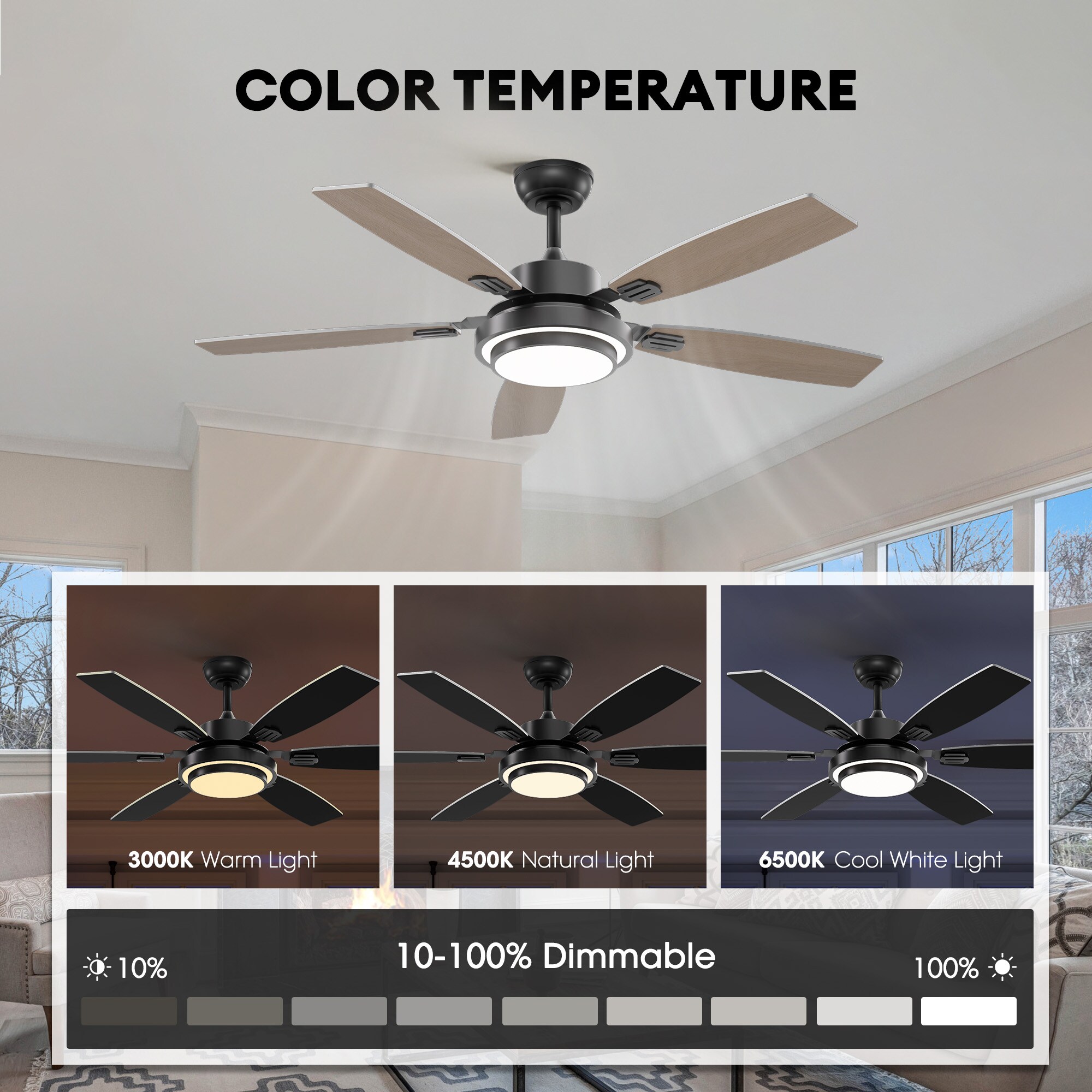 SILJOY L-8838D-52-01 Ceiling-Fans - View #12