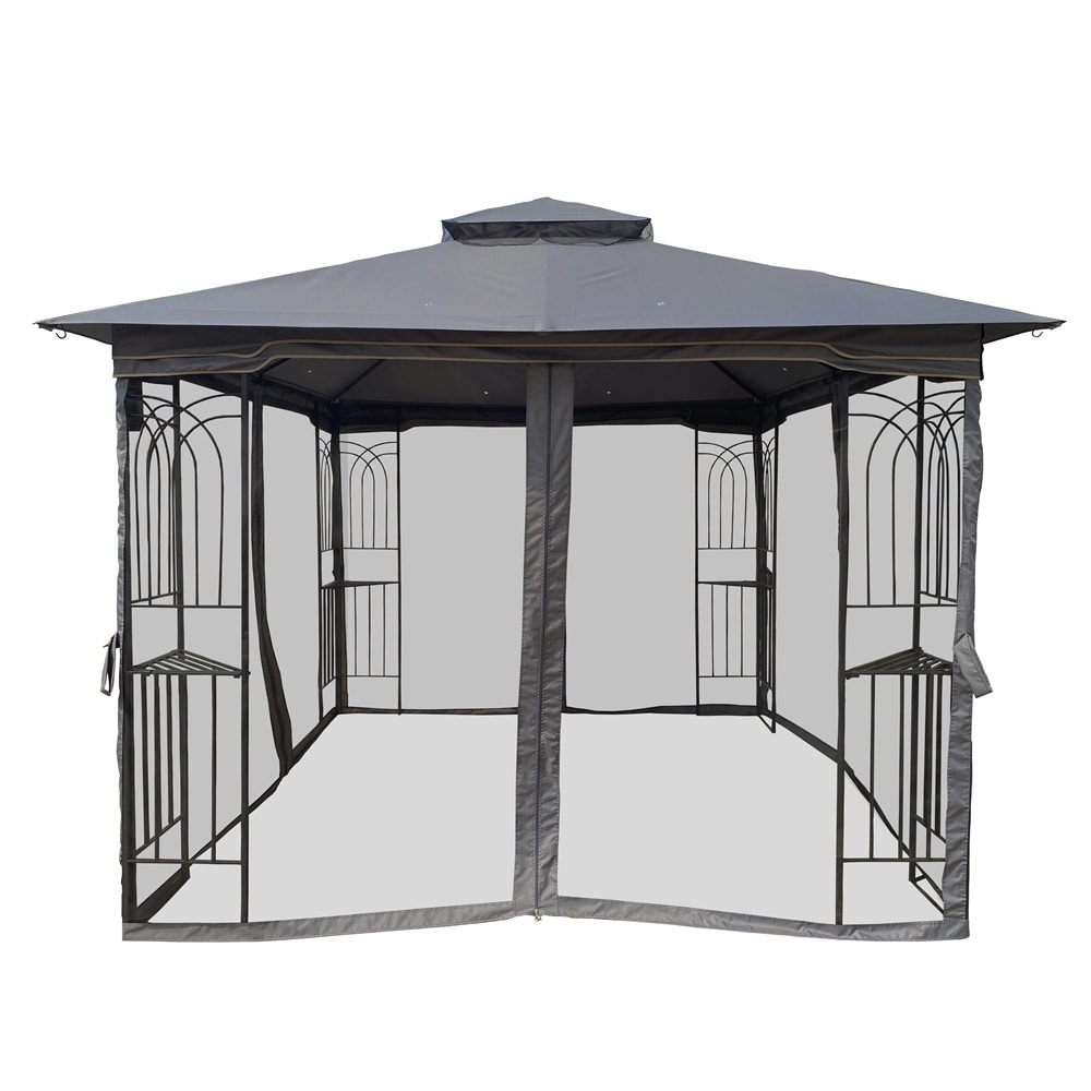 BABOOM BOM-S00025-OR Wood-Resin-Gazebos - View #9