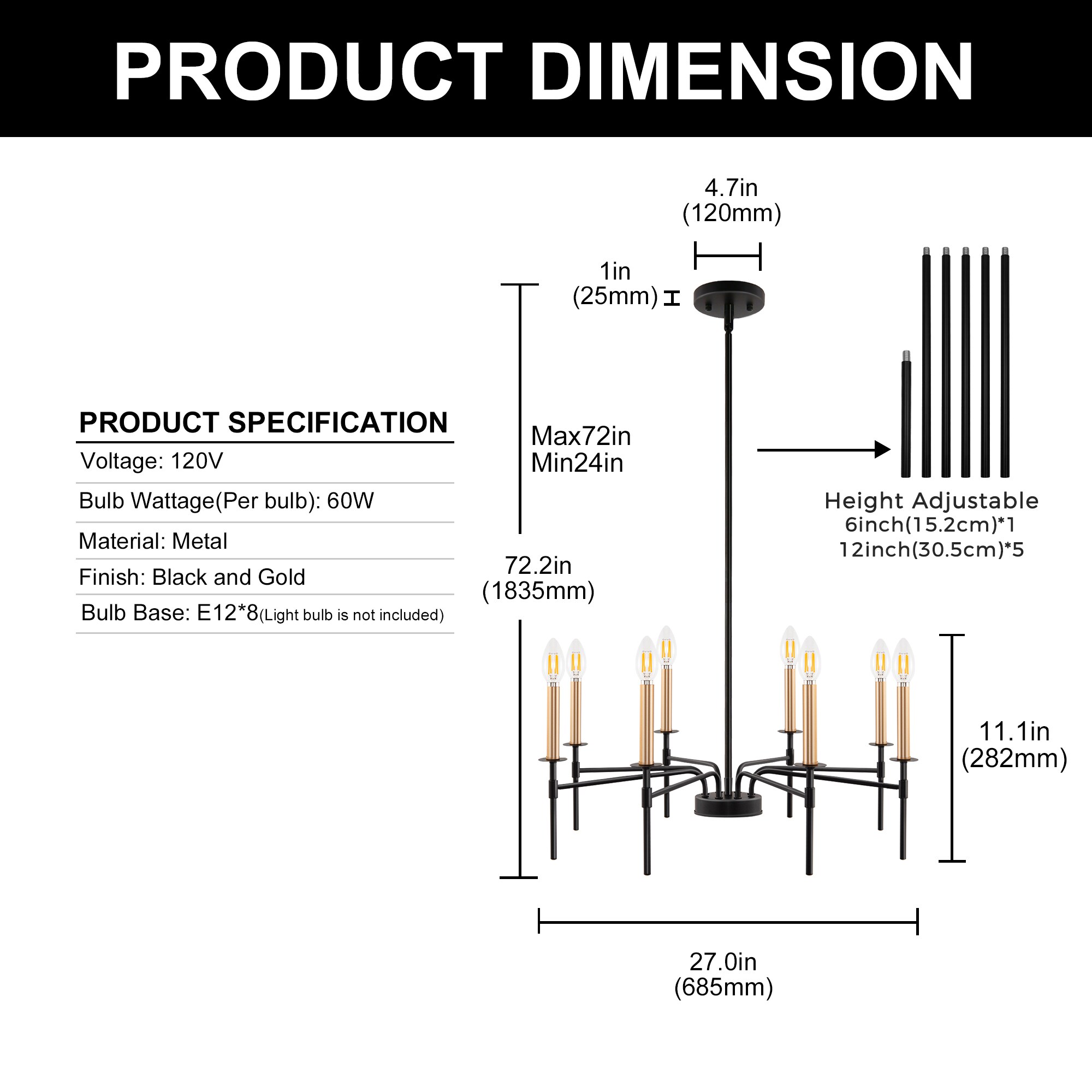 DORESshop LSC-OG-CX18801HGB Pendant-Lights - View #5