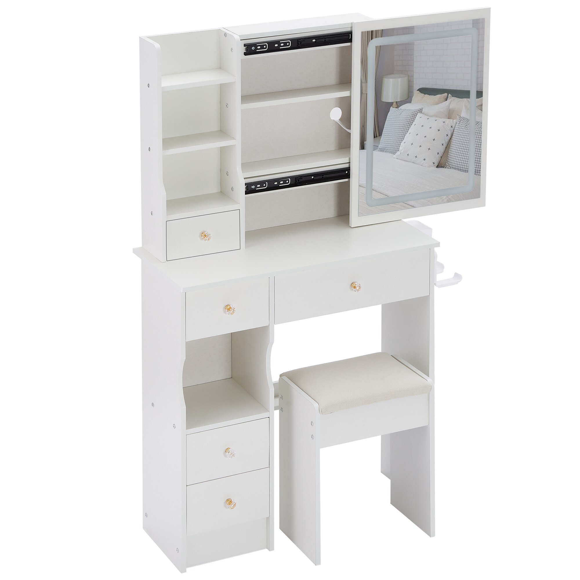 LOVMOR SF-M-W936P202461 Bedroom-Vanities - View #10