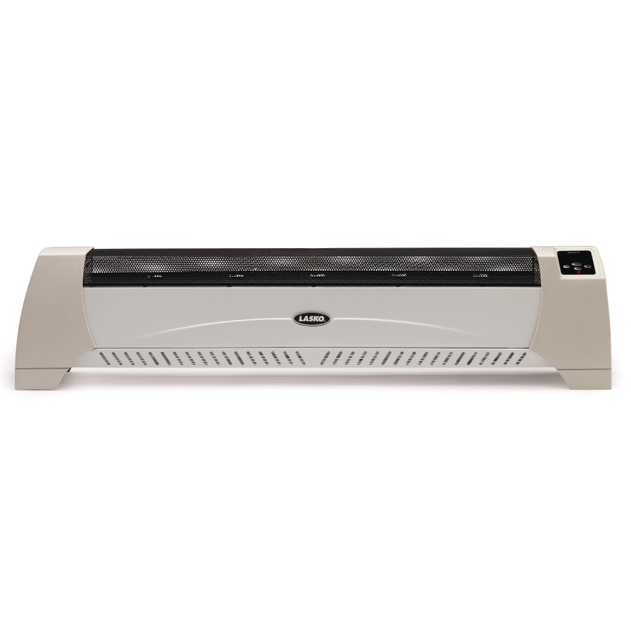 Lasko 5620 Radiant/Quartz Baseboard Electric Space Heater with Thermostat