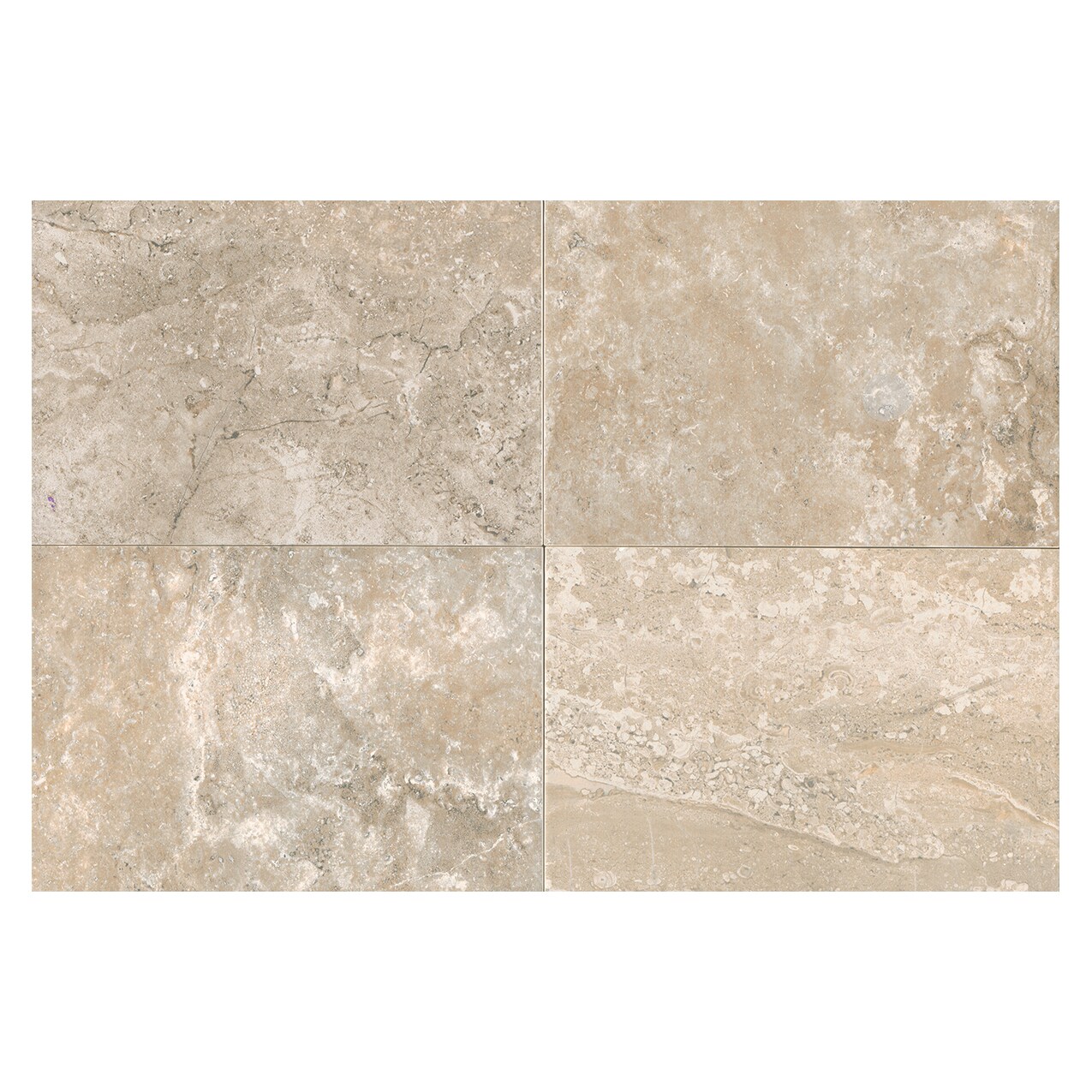 American Olean Laurel Heights Elevated Beige 12-in x 24-in Glazed ...