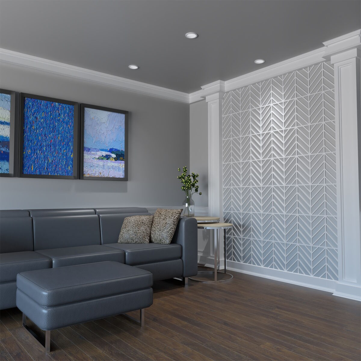 Ekena Millwork WALP12X12GNA Wall-Panels - View #3
