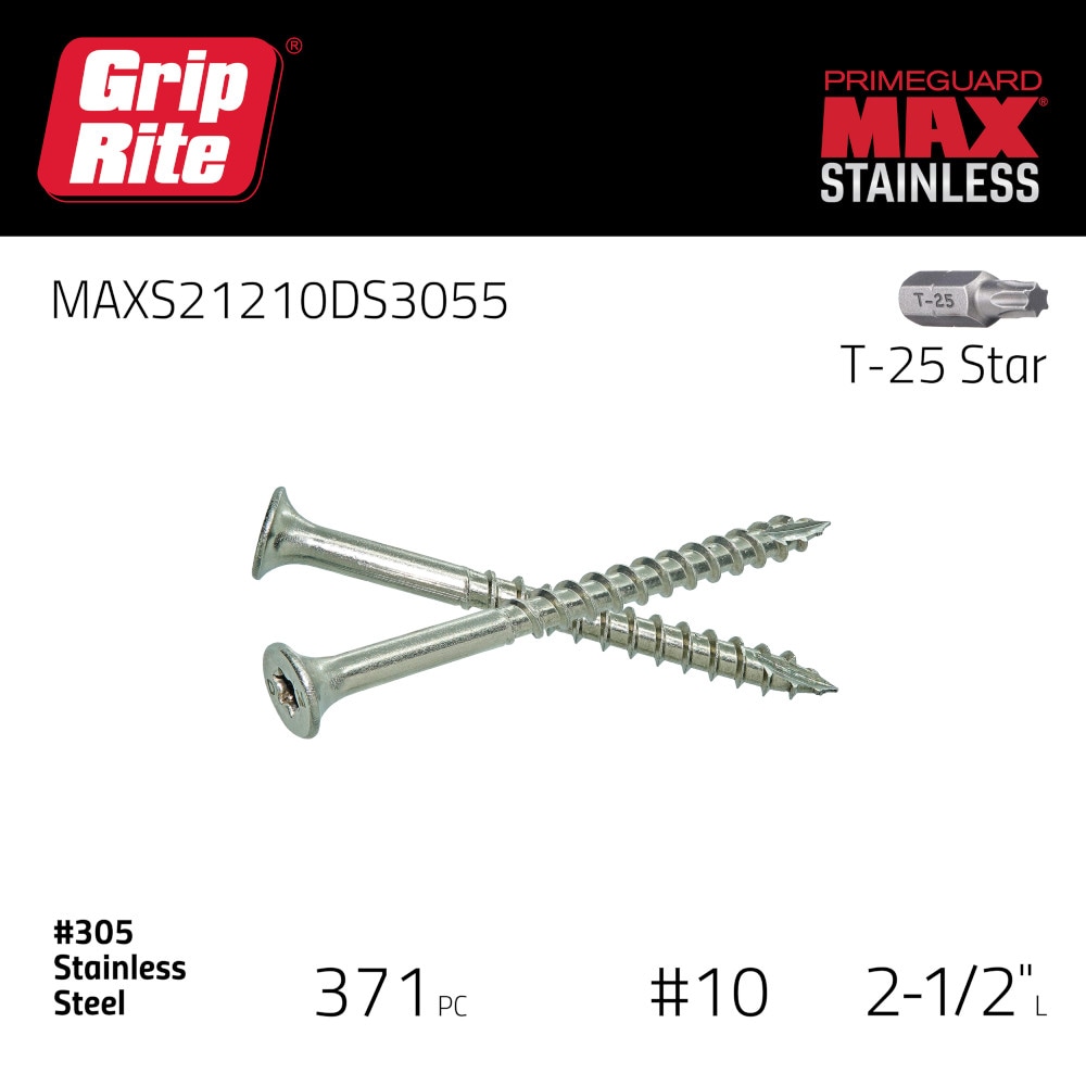 Grip-Rite MAXS21210DS3055 Deck-Screws - View #2