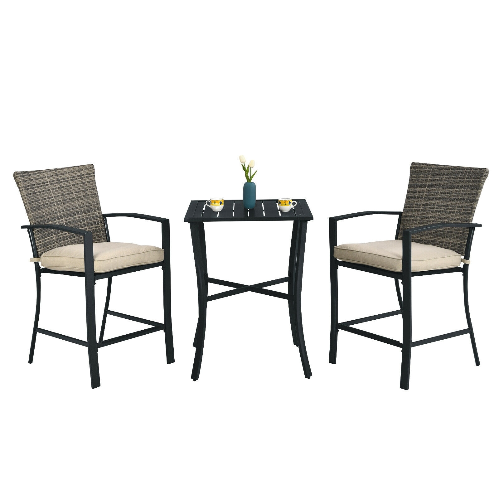 Forclover HYFE-10086GR Patio-Conversation-Sets - View #8